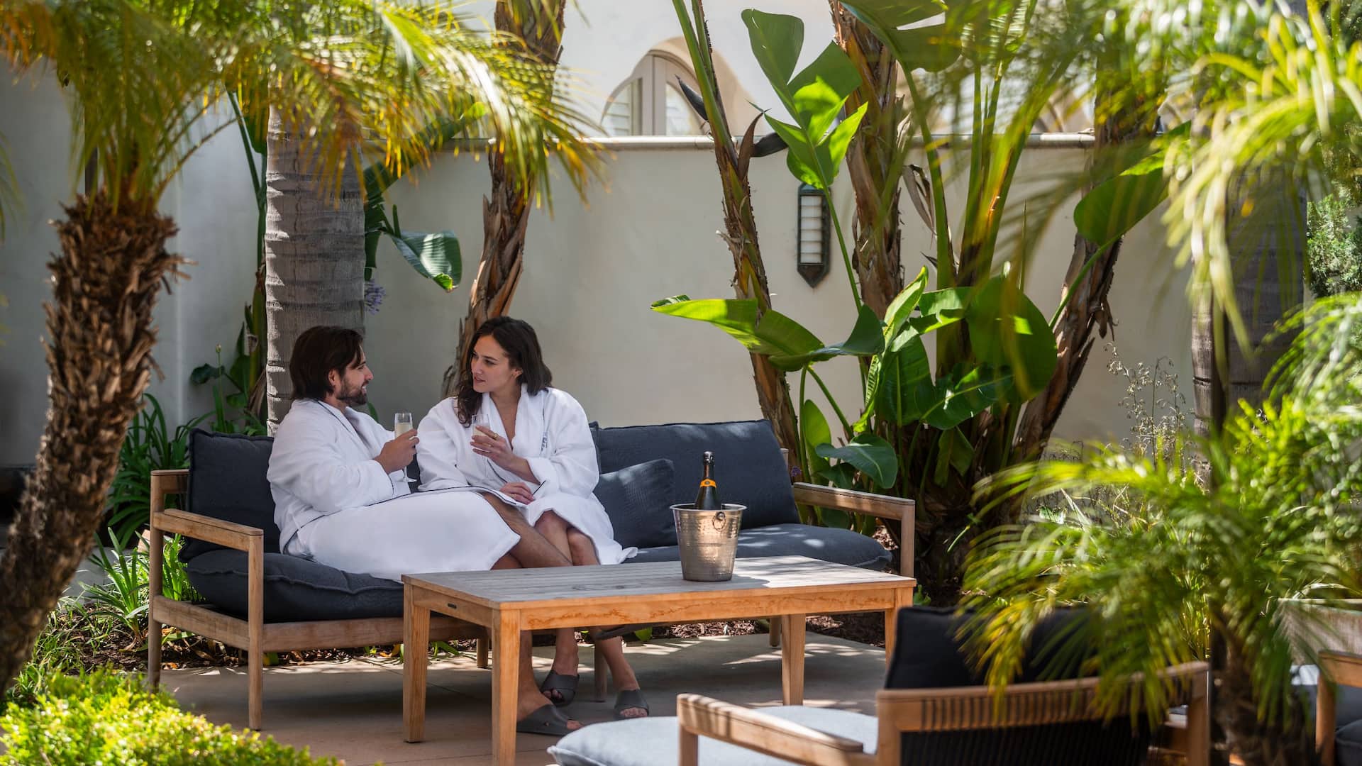 Hyatt Regency Huntington Beach Resort and Spa Spa Patio Models