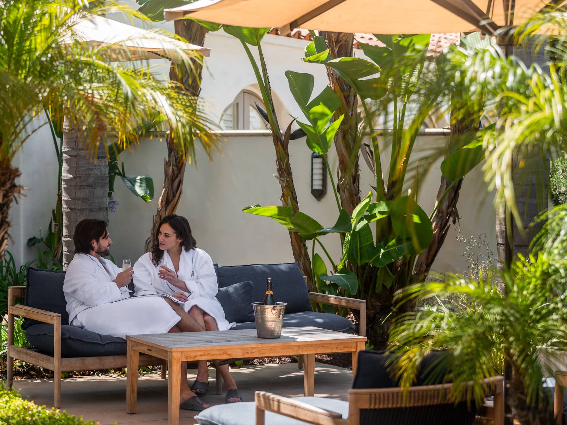 Hyatt Regency Huntington Beach Resort and Spa Spa Patio Models