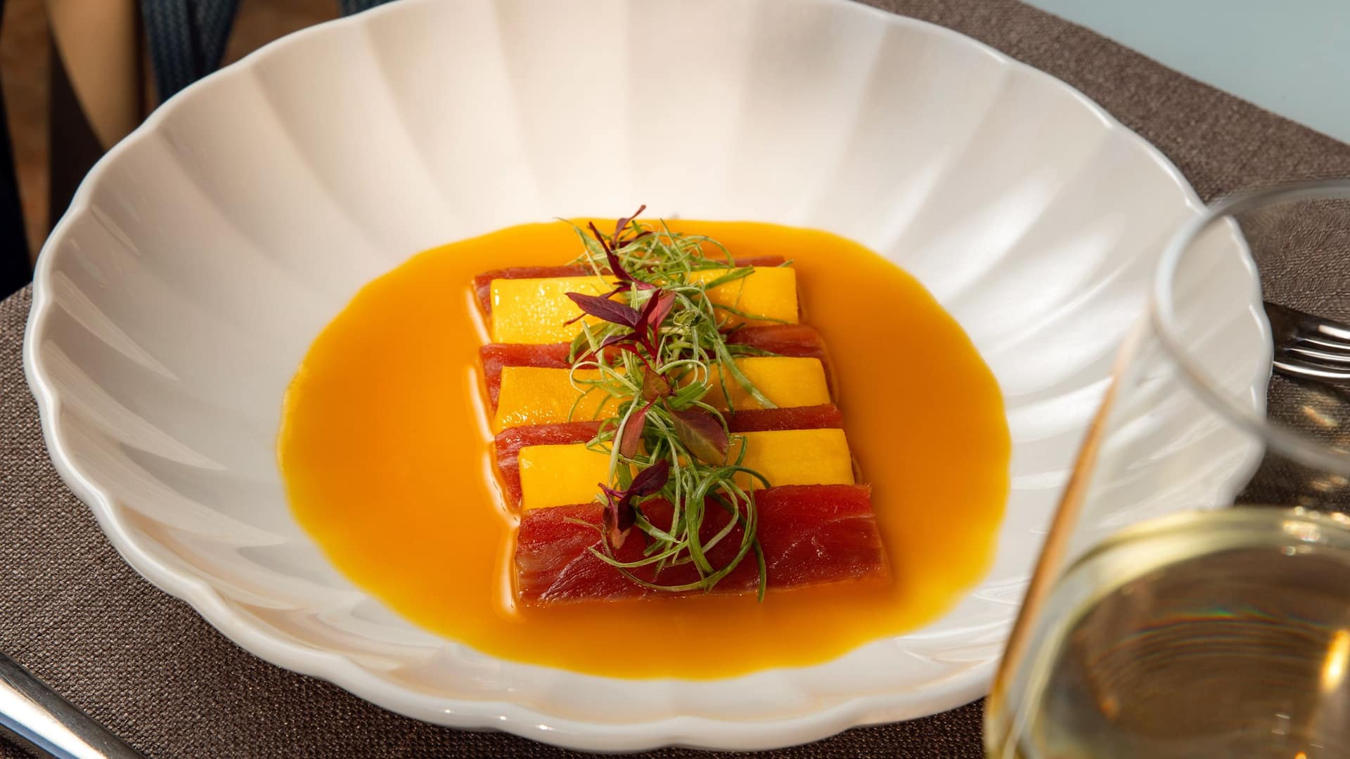 Grand Hyatt Istanbul Tunatataki Dish