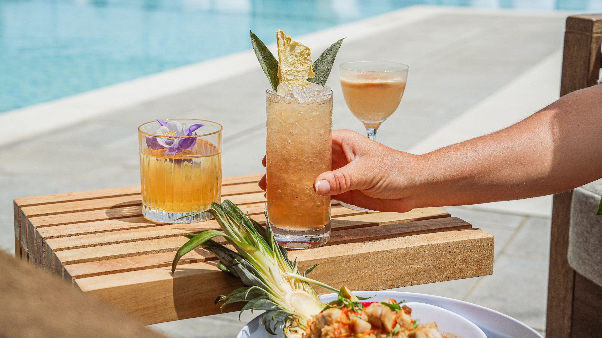 Grand Hyatt Deer Valley Sunspell Tropical Drinks