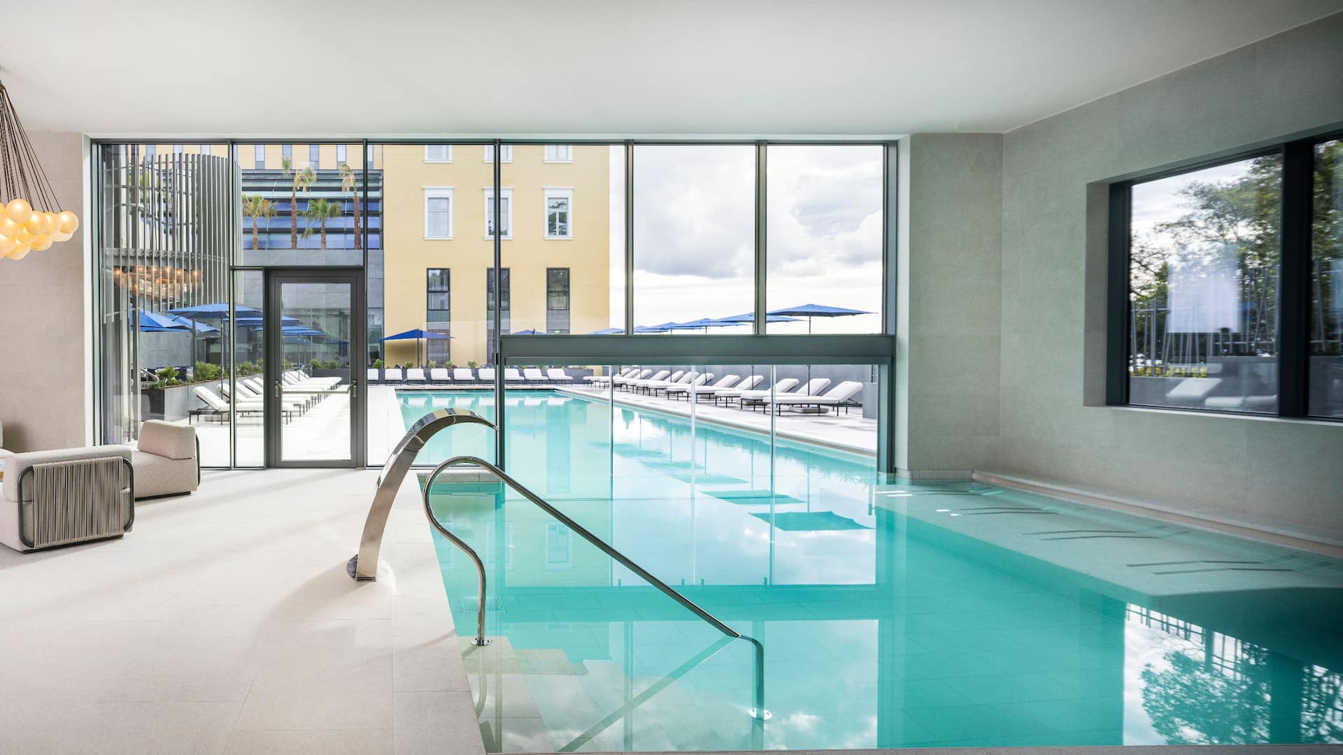 Hyatt Regency Zadar Pool Inside Outside Connection