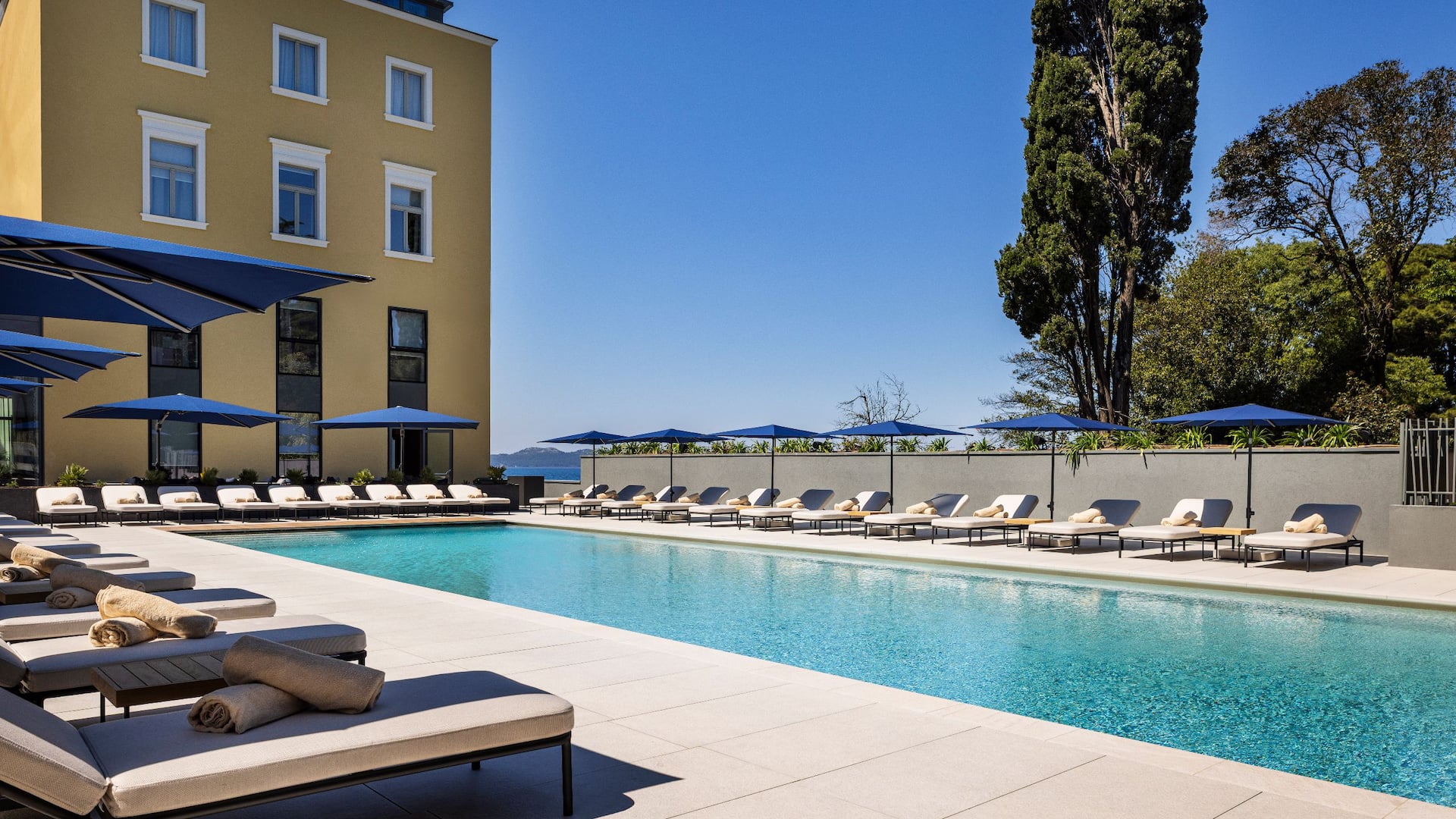 Hyatt Regency Zadar Pool Outside Deck