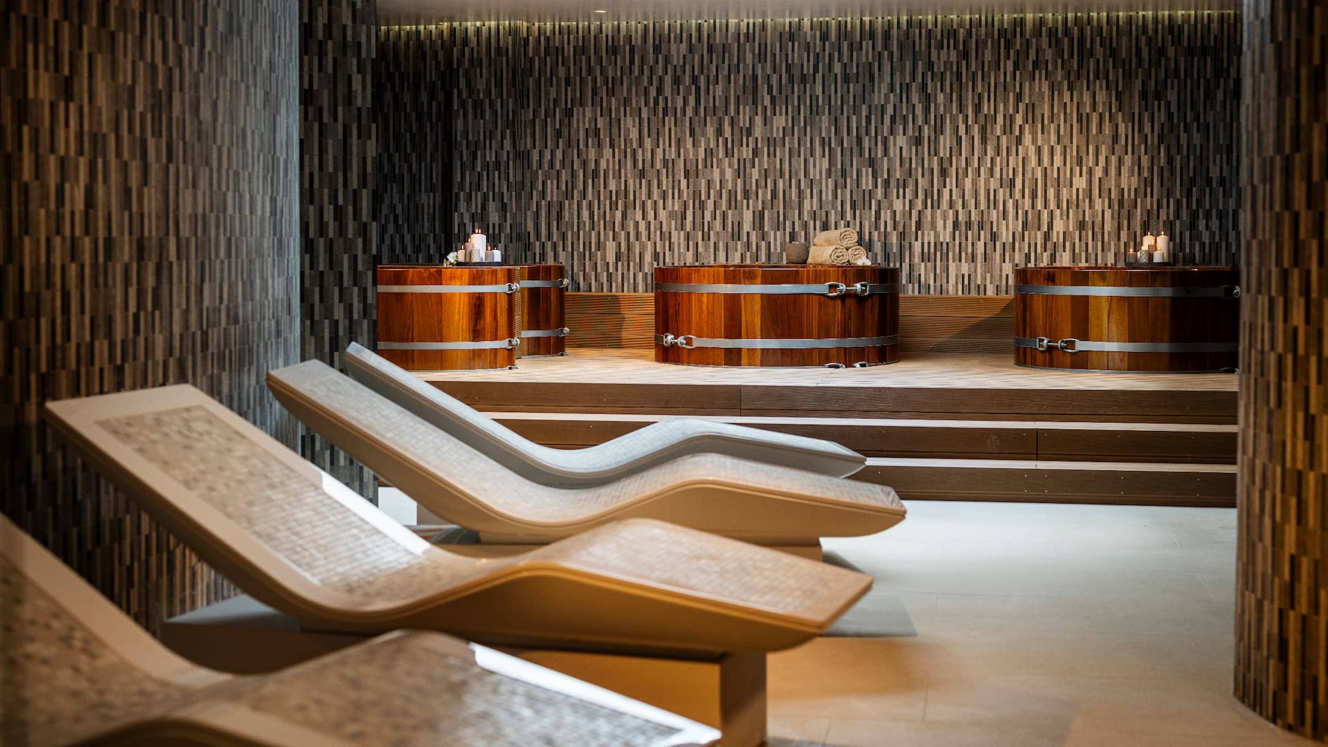 Hyatt Regency Zadar Spa Heated Benches And Plunges