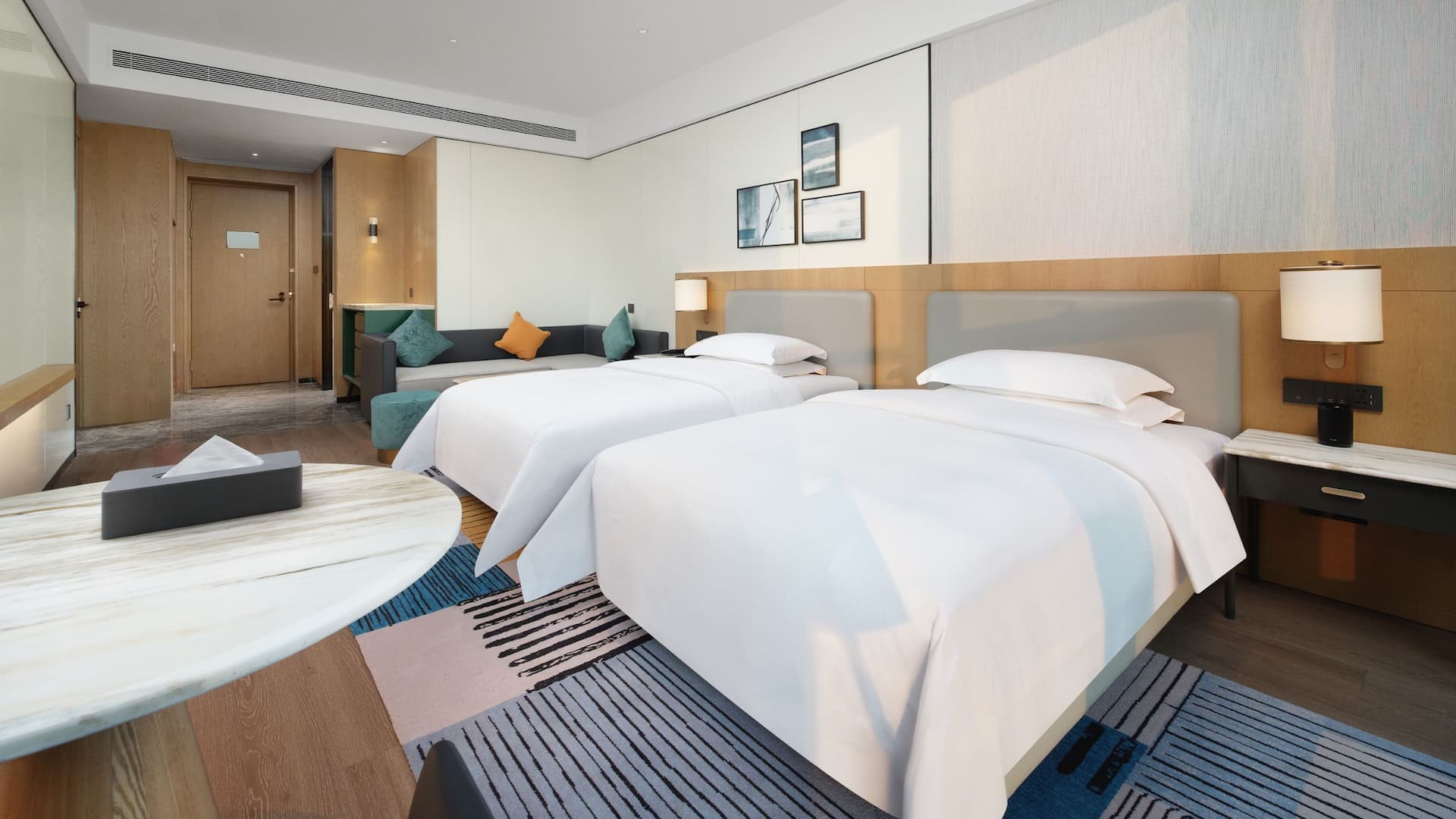 2 de 4 Hyatt Place Nanchong Gaoping Twin River View Room Of Beds