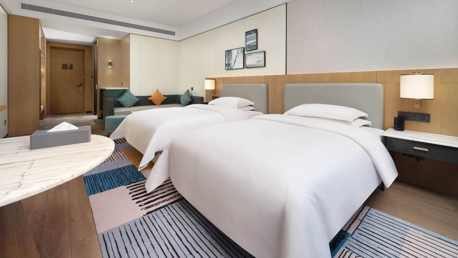 2 de 3 Hyatt Place Nanchong Gaoping Twin Bedroom Side By Side