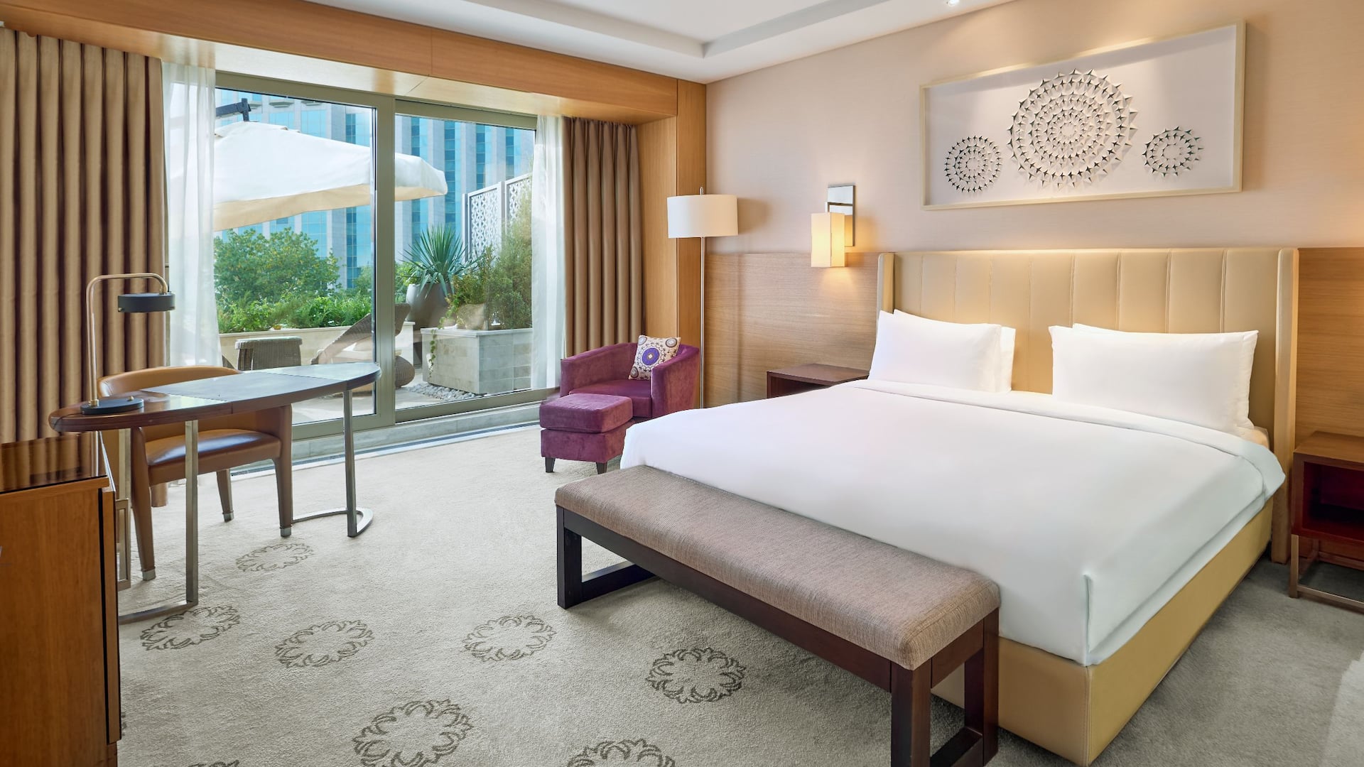 Hyatt Regency Tashkent Deluxe Terrace King Bedroom