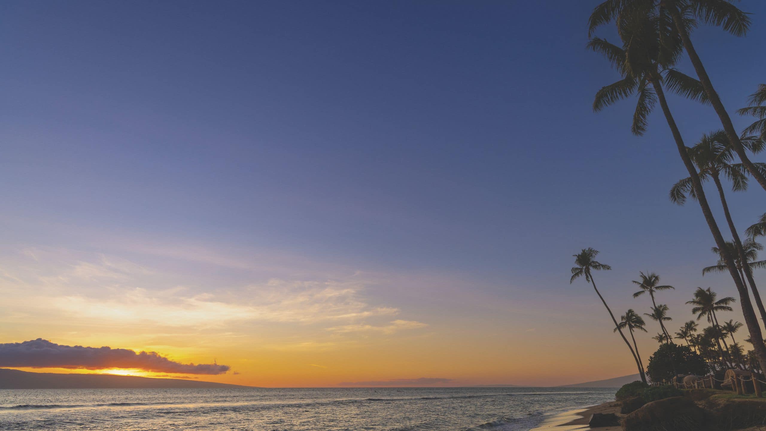 Hyatt Vacation Club at Ka’anapali Beach Ocean Sunset