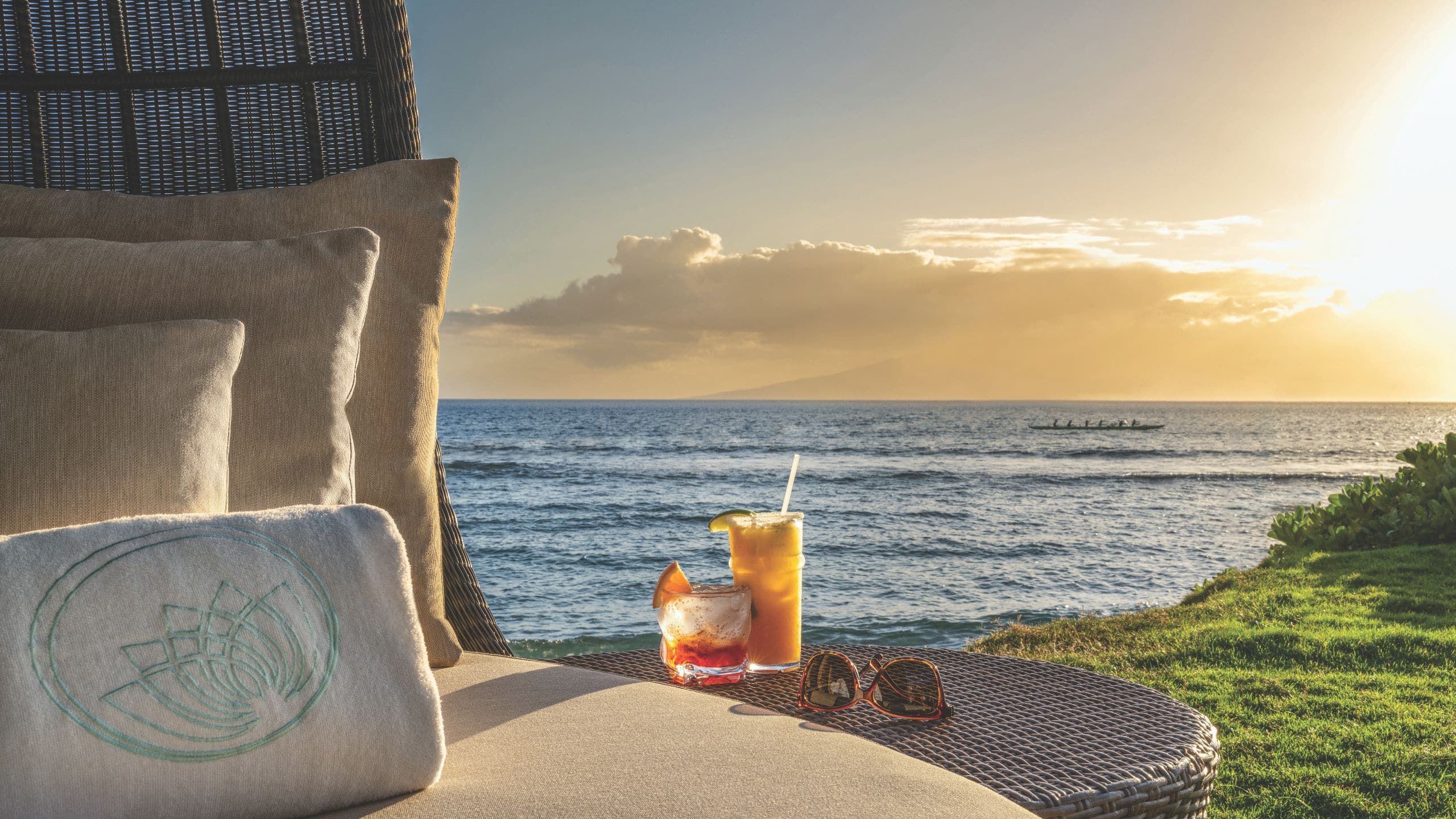 Hyatt Vacation Club at Ka’anapali Beach Cocktails In Cabana