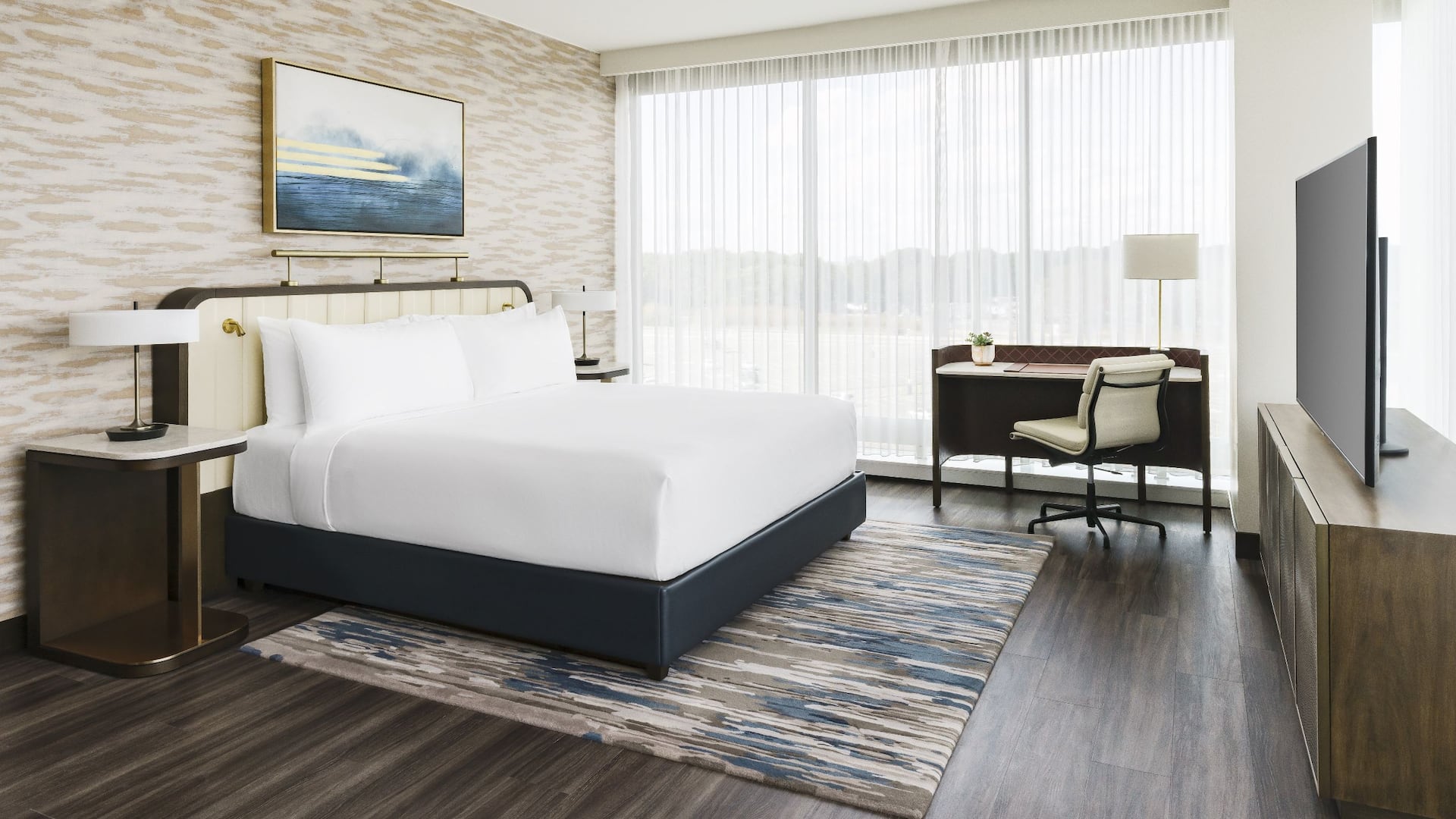 Hyatt Regency JFK Airport at Resorts World New York One Bedroom Suite With One King Bed