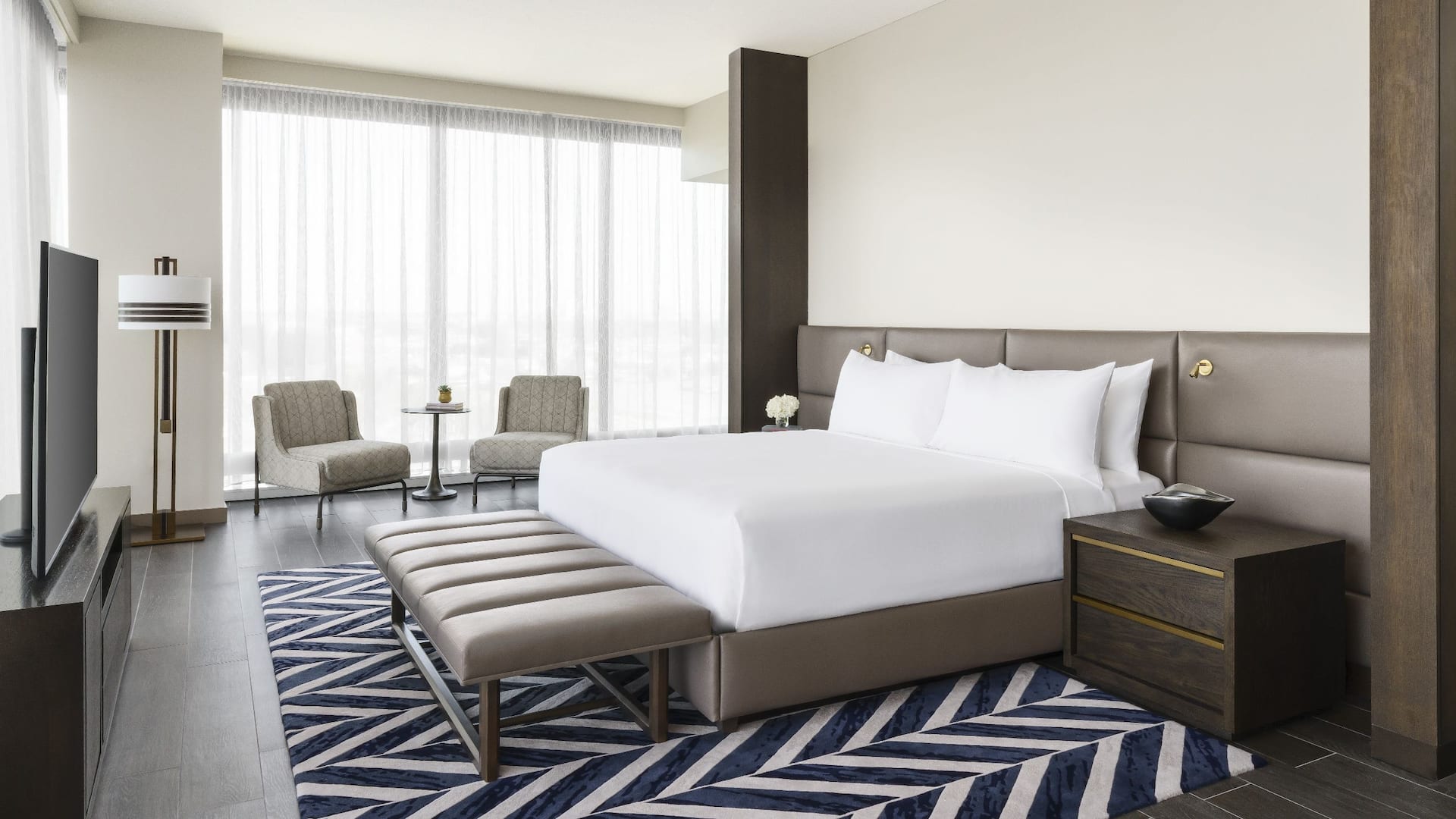 Hyatt Regency JFK Airport at Resorts World New York Presidential Suite Accessible With One King Bed