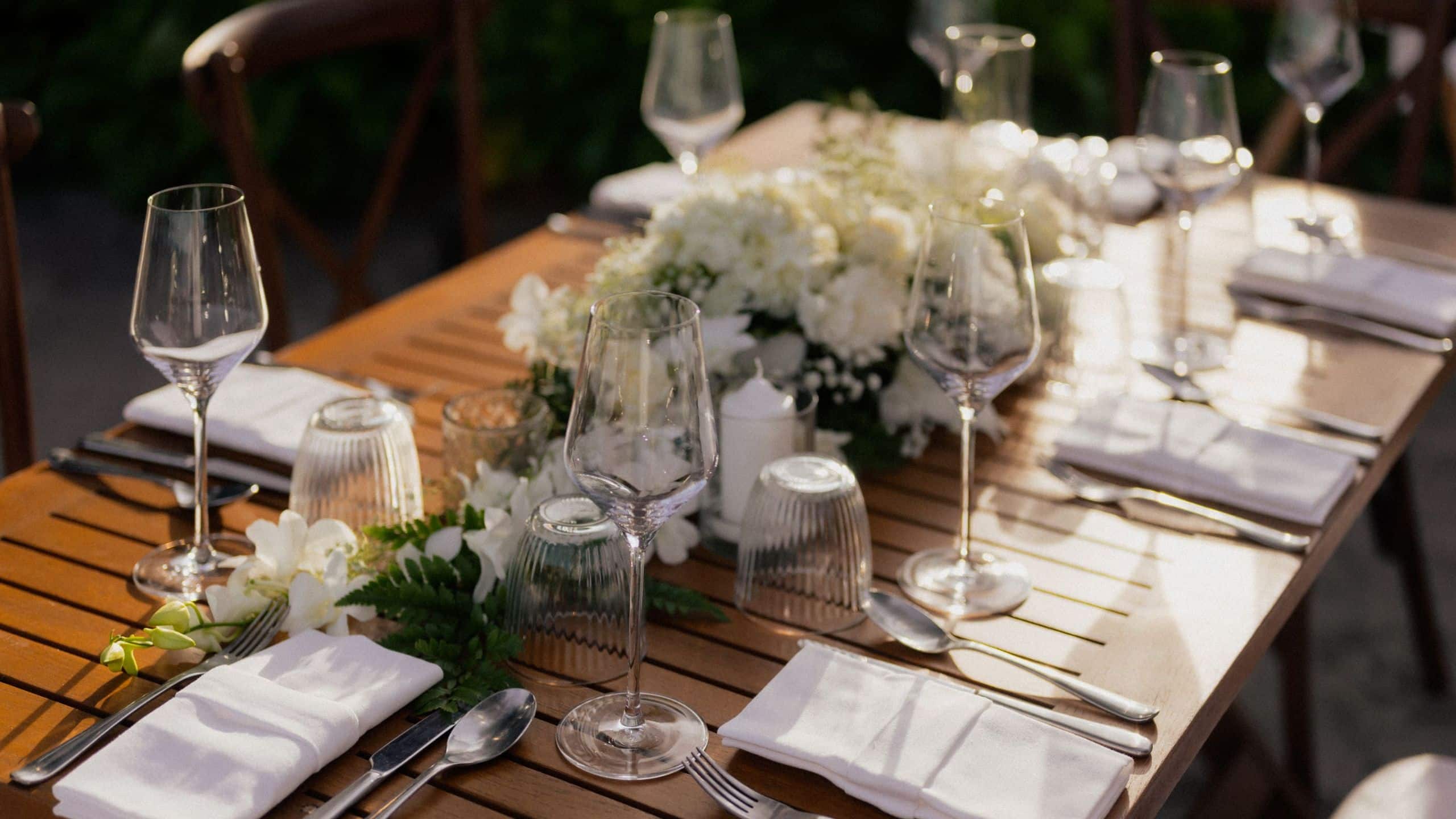 The Standard, Hua Hin Wedding Setup