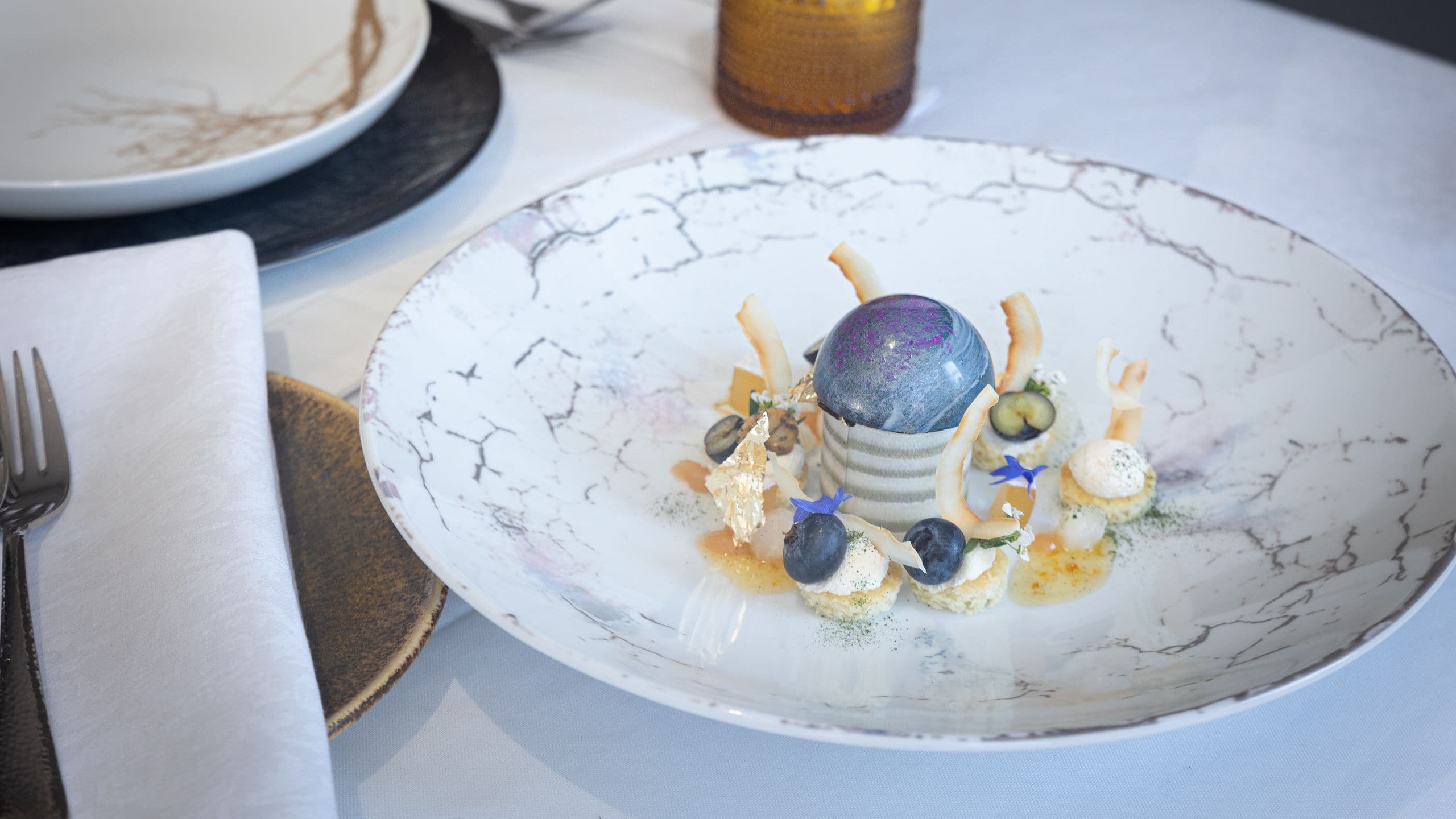 Park Hyatt Johannesburg Plated Dessert Served To Guest