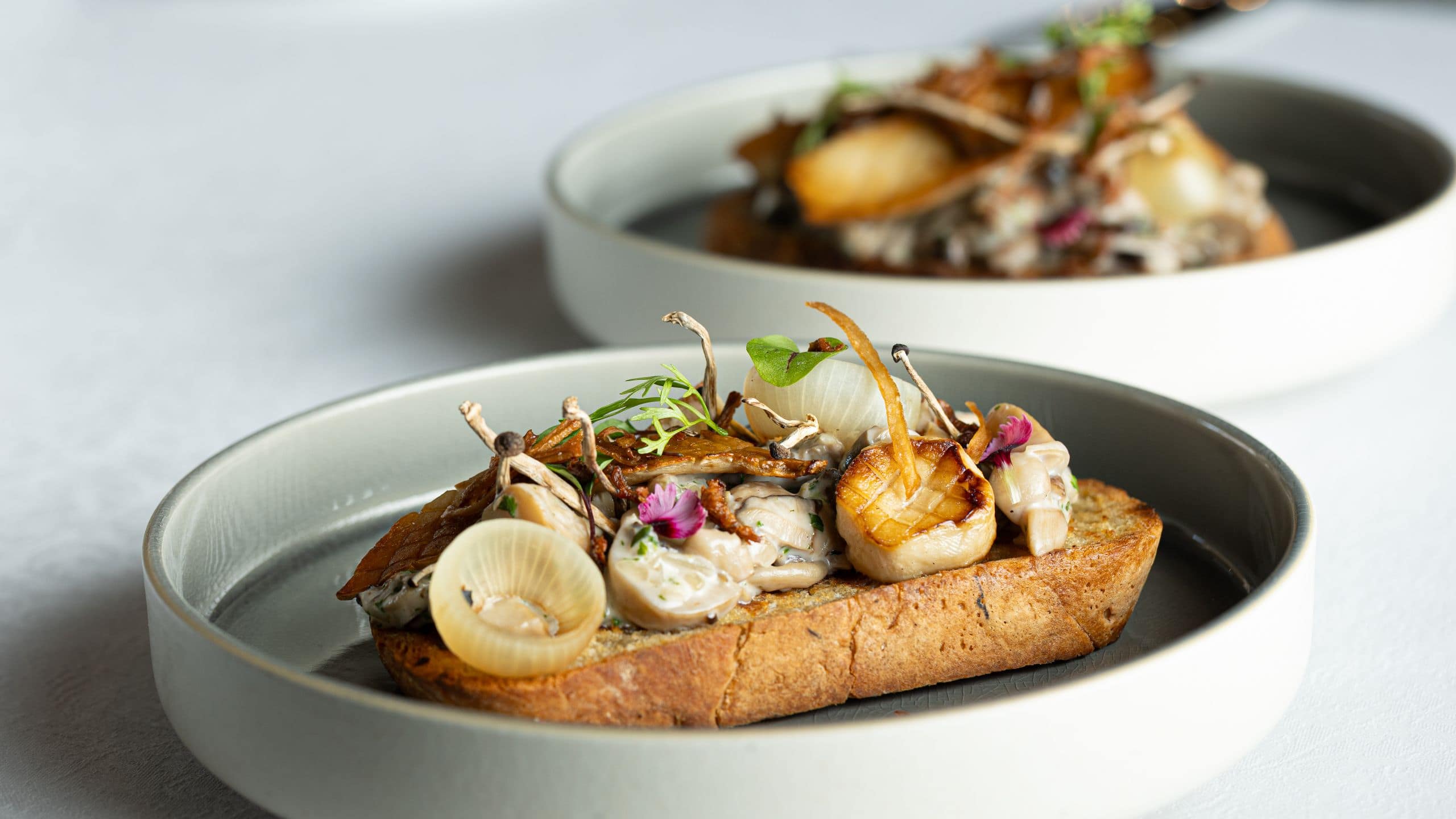 Park Hyatt Johannesburg Two Plates Of Wild Mushroom Ragout