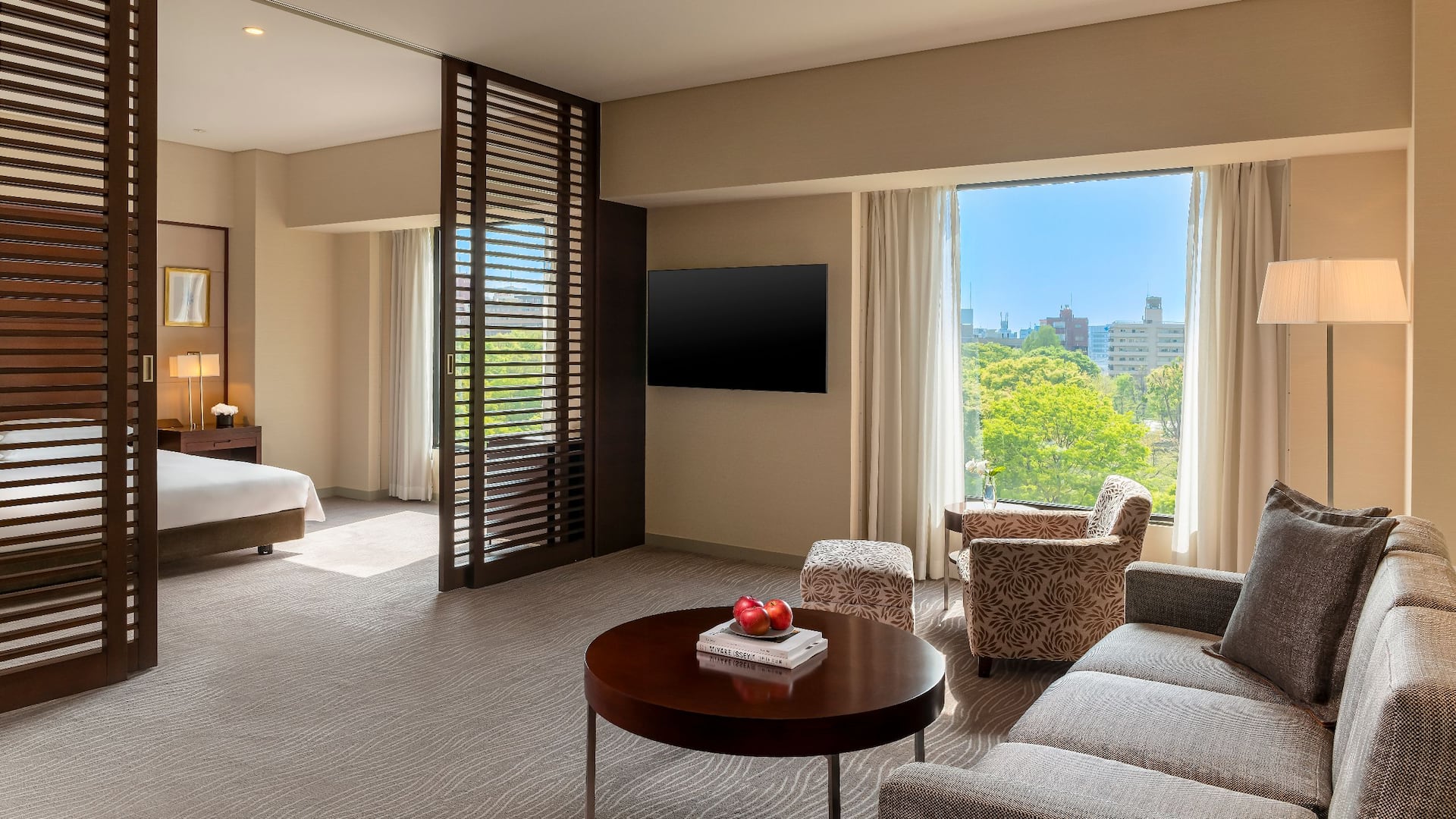 2 of 3 Hyatt Regency Tokyo Regency Suite King Living Room