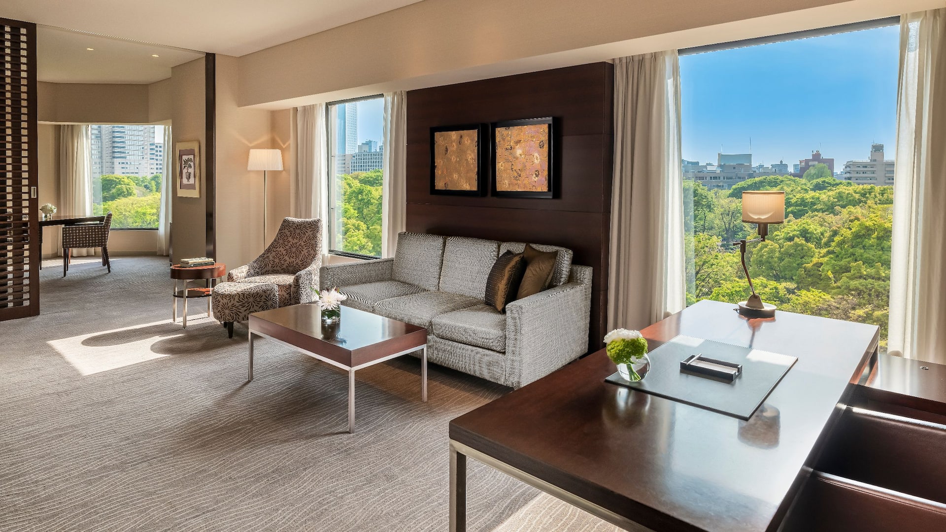 2 of 3 Hyatt Regency Tokyo Diplomat Suite Living Room