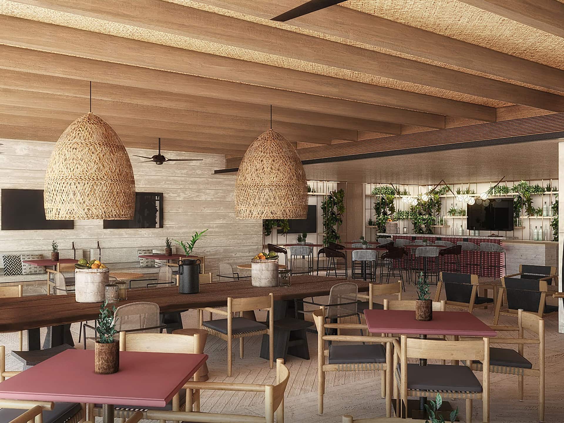 Grand Hyatt Cancun Beach Resort Tiki Bar Lounge