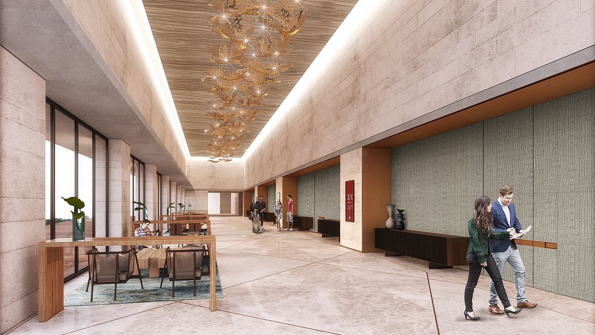 1 de 1 Grand Hyatt Cancun Beach Resort Foyer Hallway