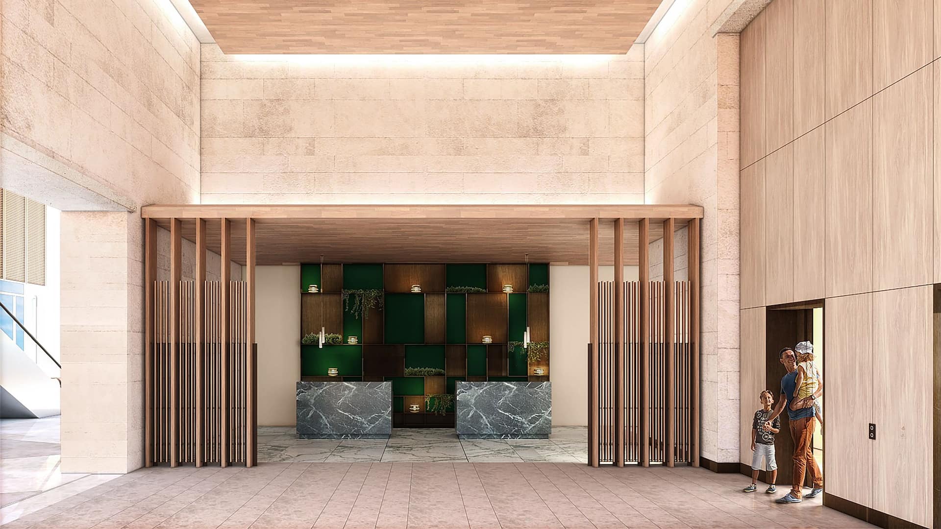 Grand Hyatt Cancun Beach Resort Lobby Entrance