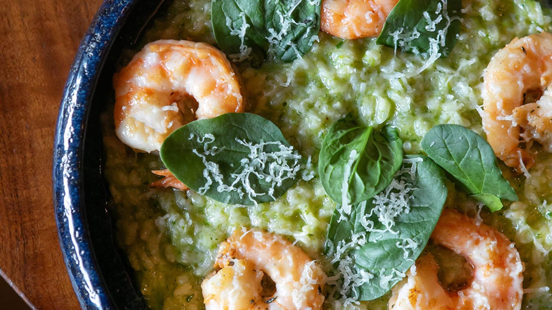 4 von 9 Grand Hyatt Berlin Pan Fried Prawns Risotto