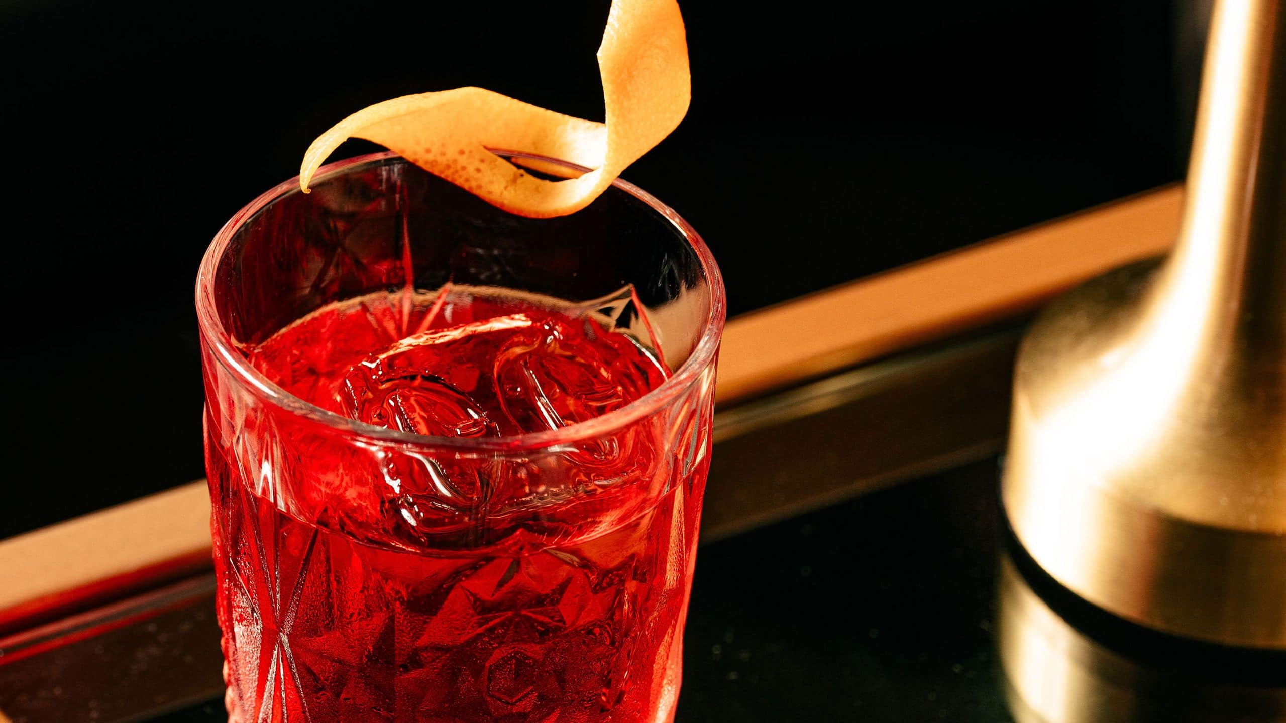 Hyatt Centric Downtown Sacramento Clayton Club Whiskey Sour Cc Branded Ice