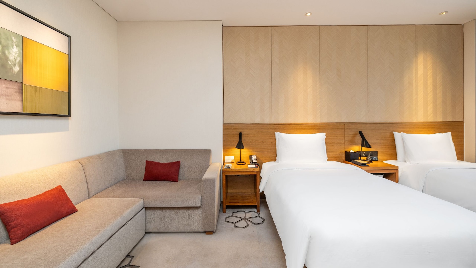 3 de 3 Hyatt Place Chongli Twin Bed Sofabed