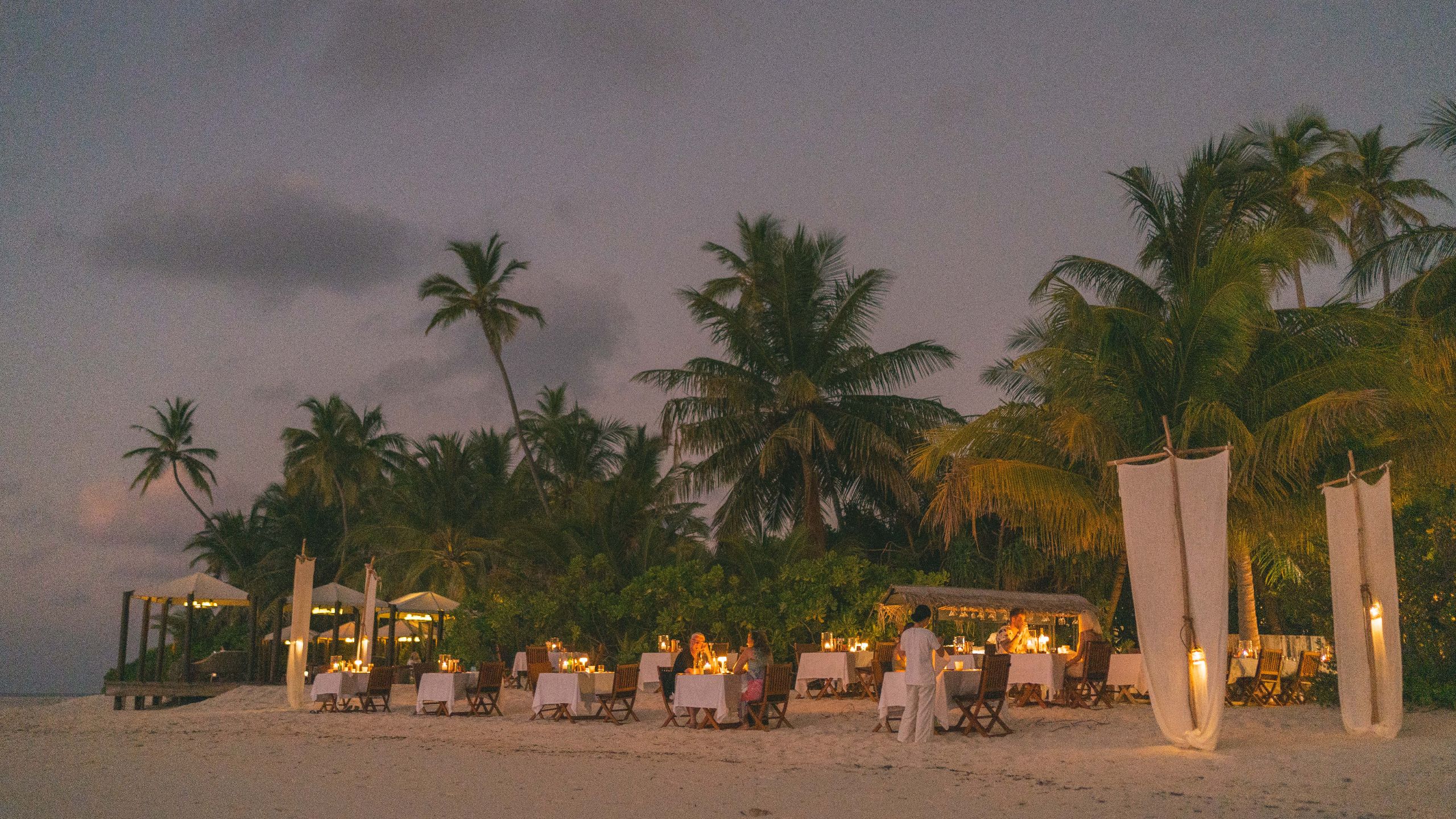 Park Hyatt Maldives Hadahaa Beach Bbq Set Up