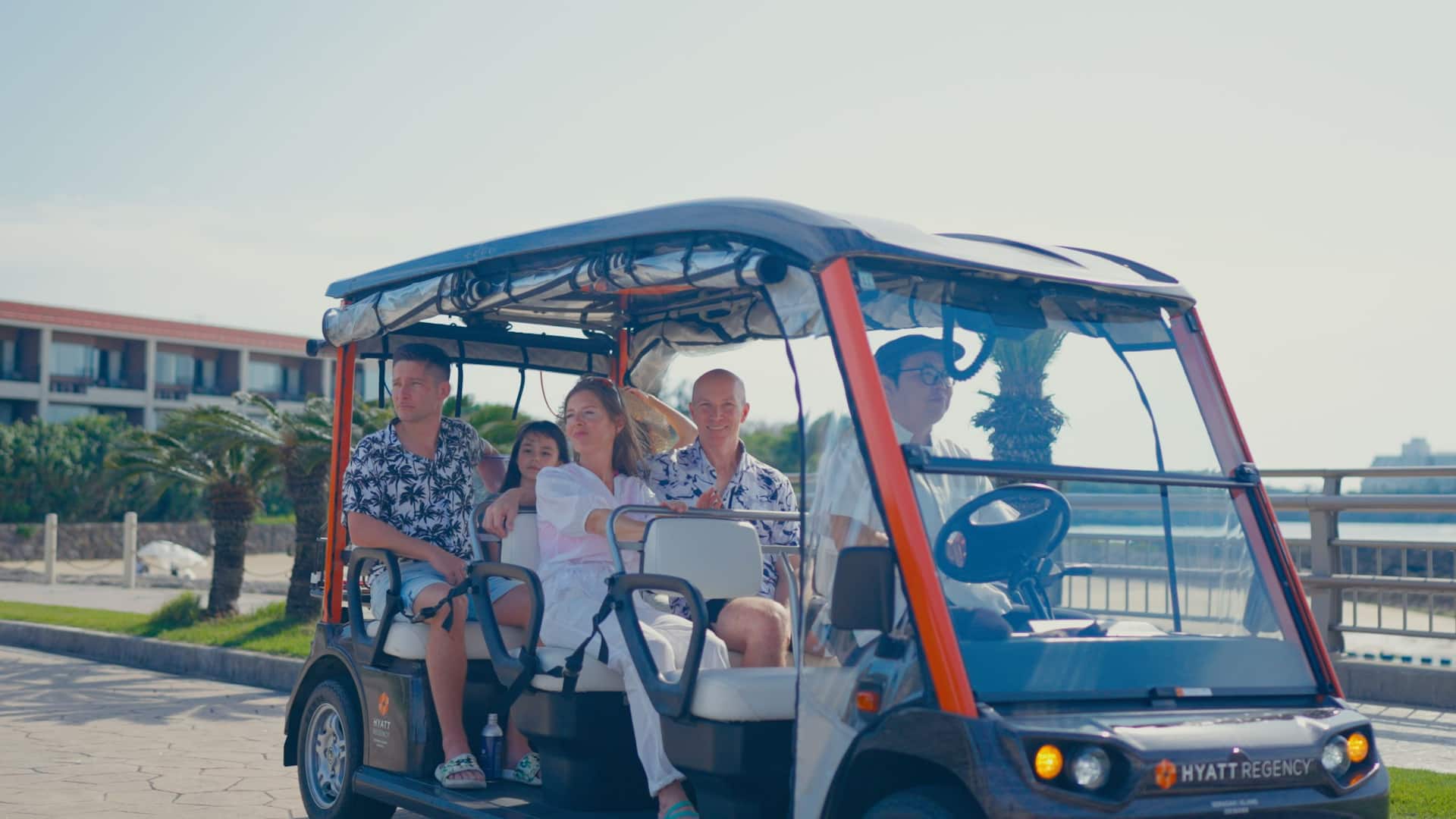Hyatt Regency Seragaki Island, Okinawa Electronic Cart