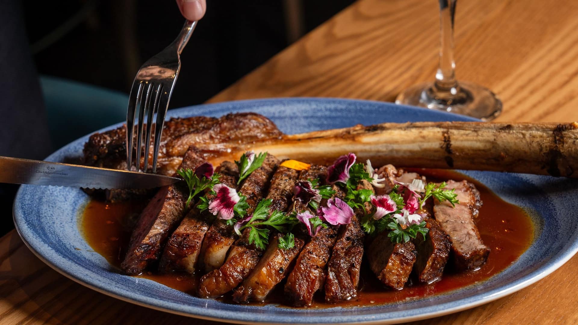 Manchester Grand Hyatt San Diego Sallys Tomahawk Steak
