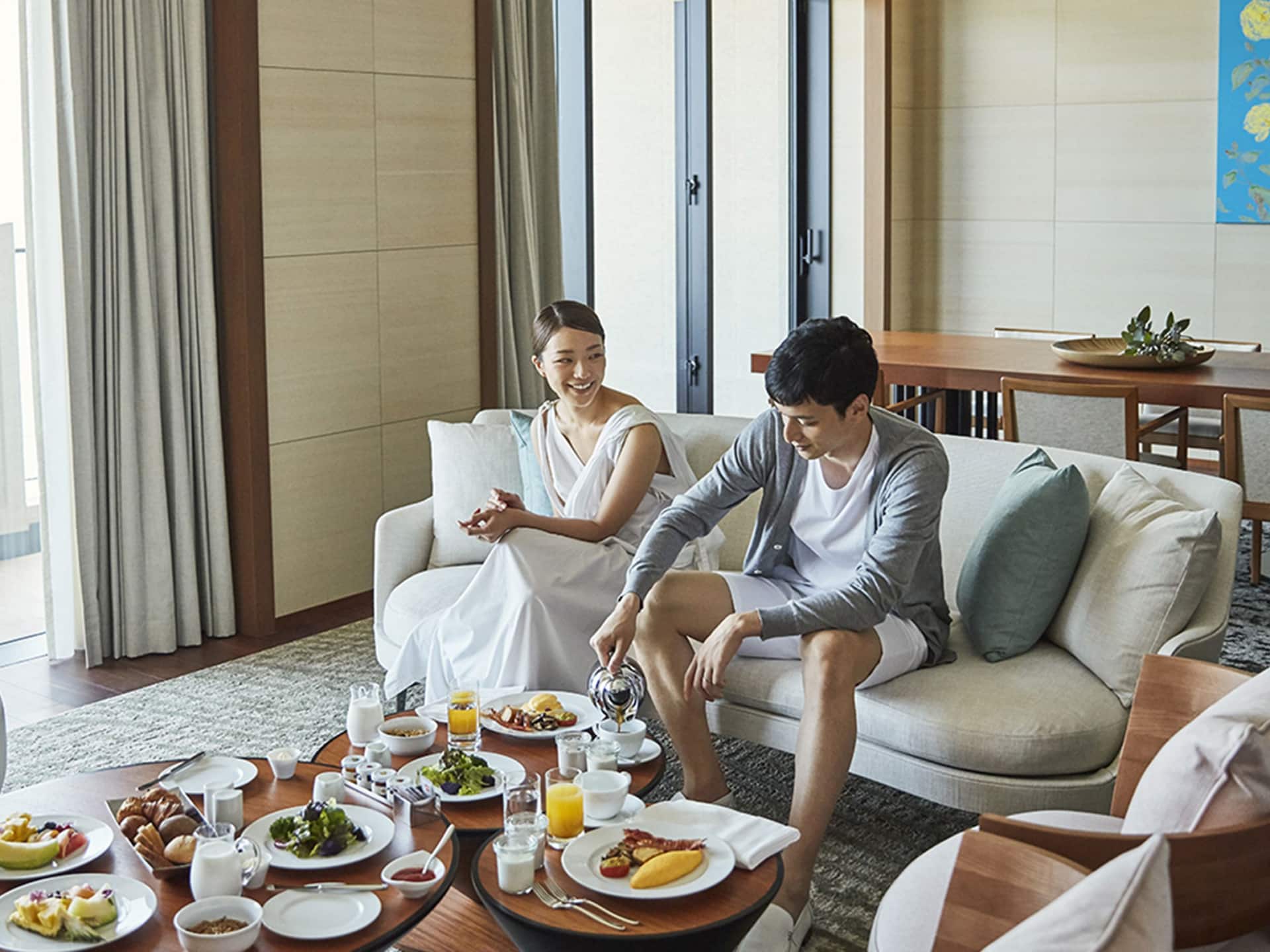 Hyatt Regency Seragaki Island, Okinawa New Day Breakfast