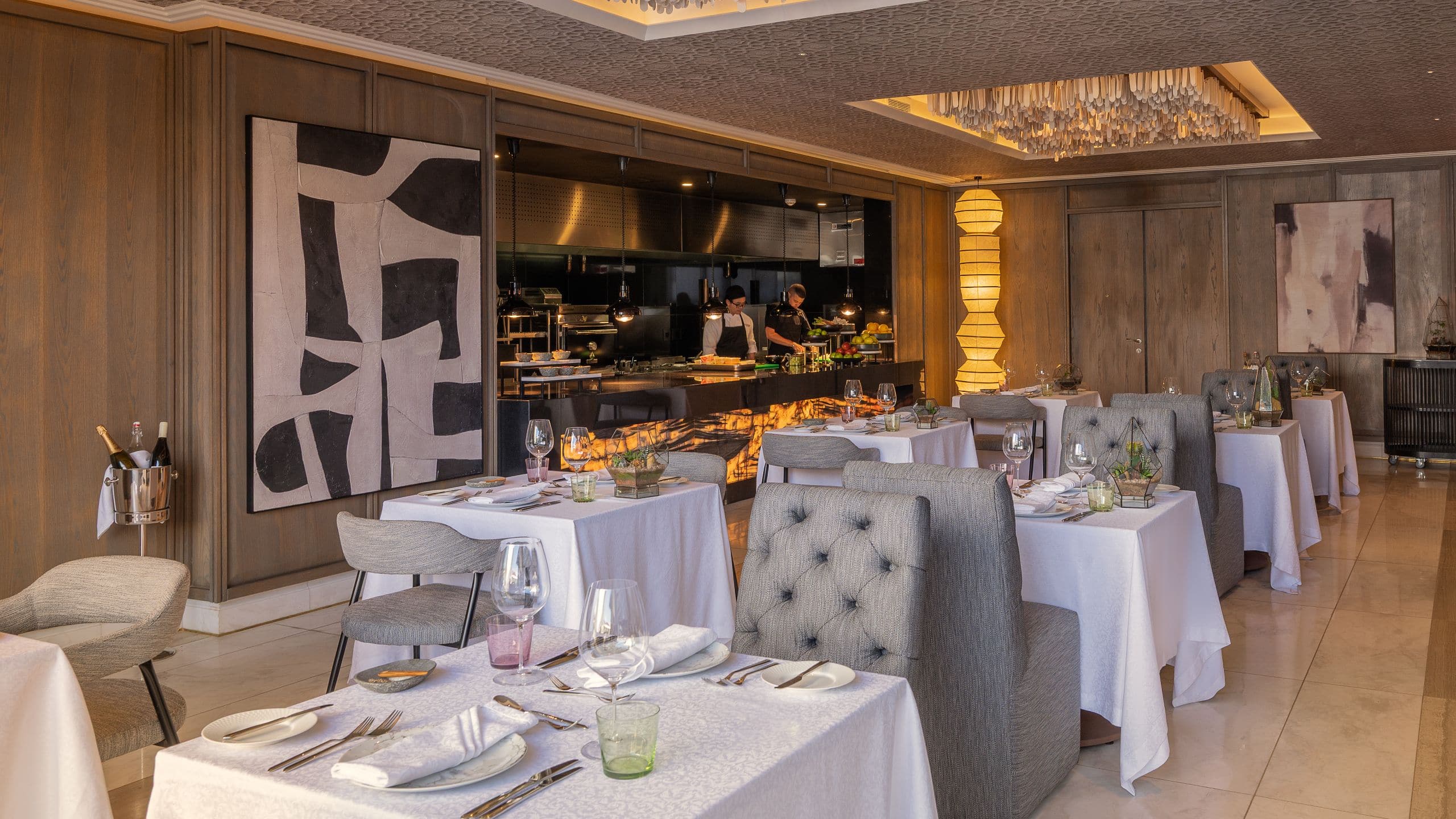 Park Hyatt Johannesburg Room 32 Seating With Open Kitchen View