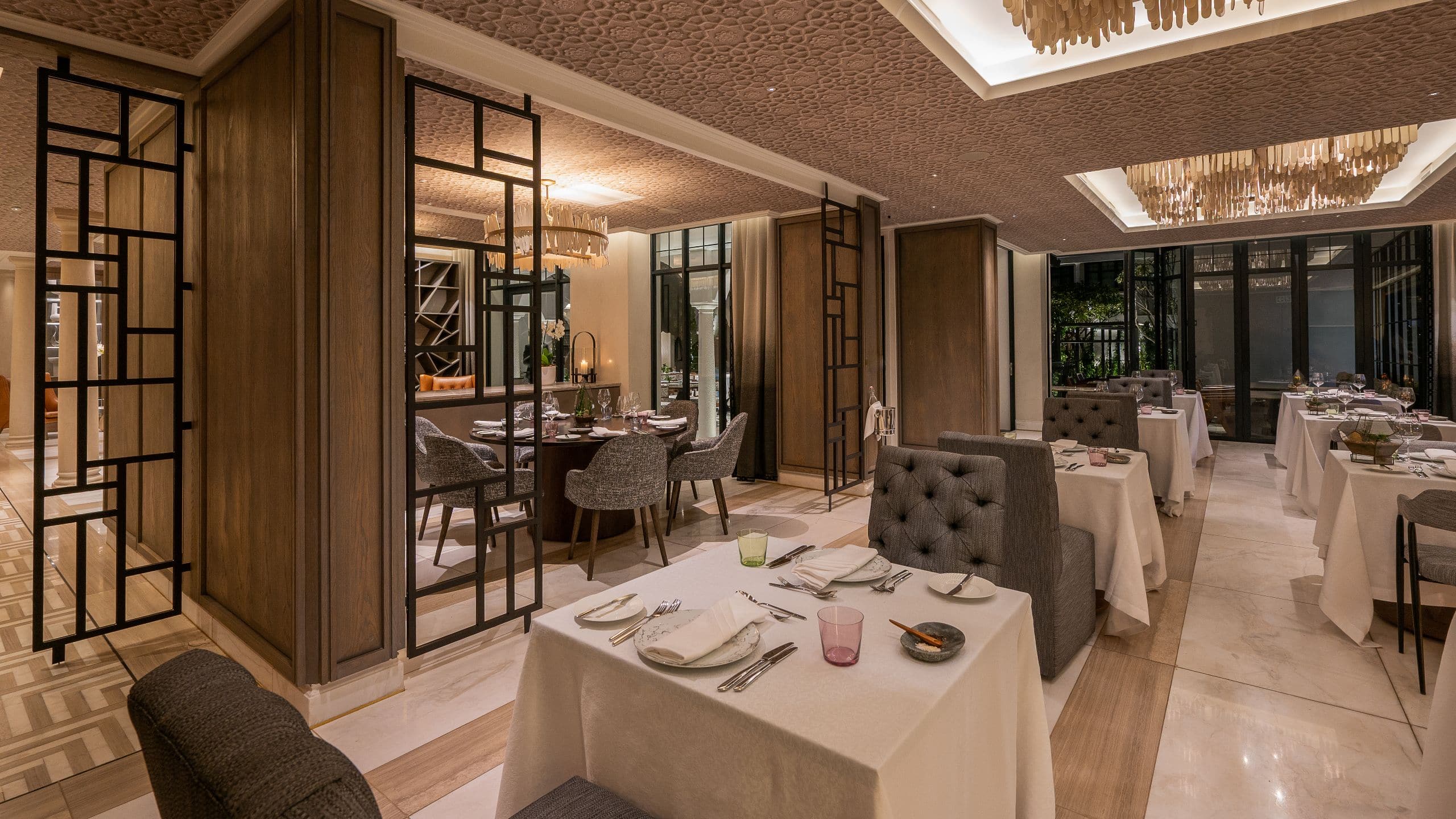Park Hyatt Johannesburg Room 32 Tables At Night