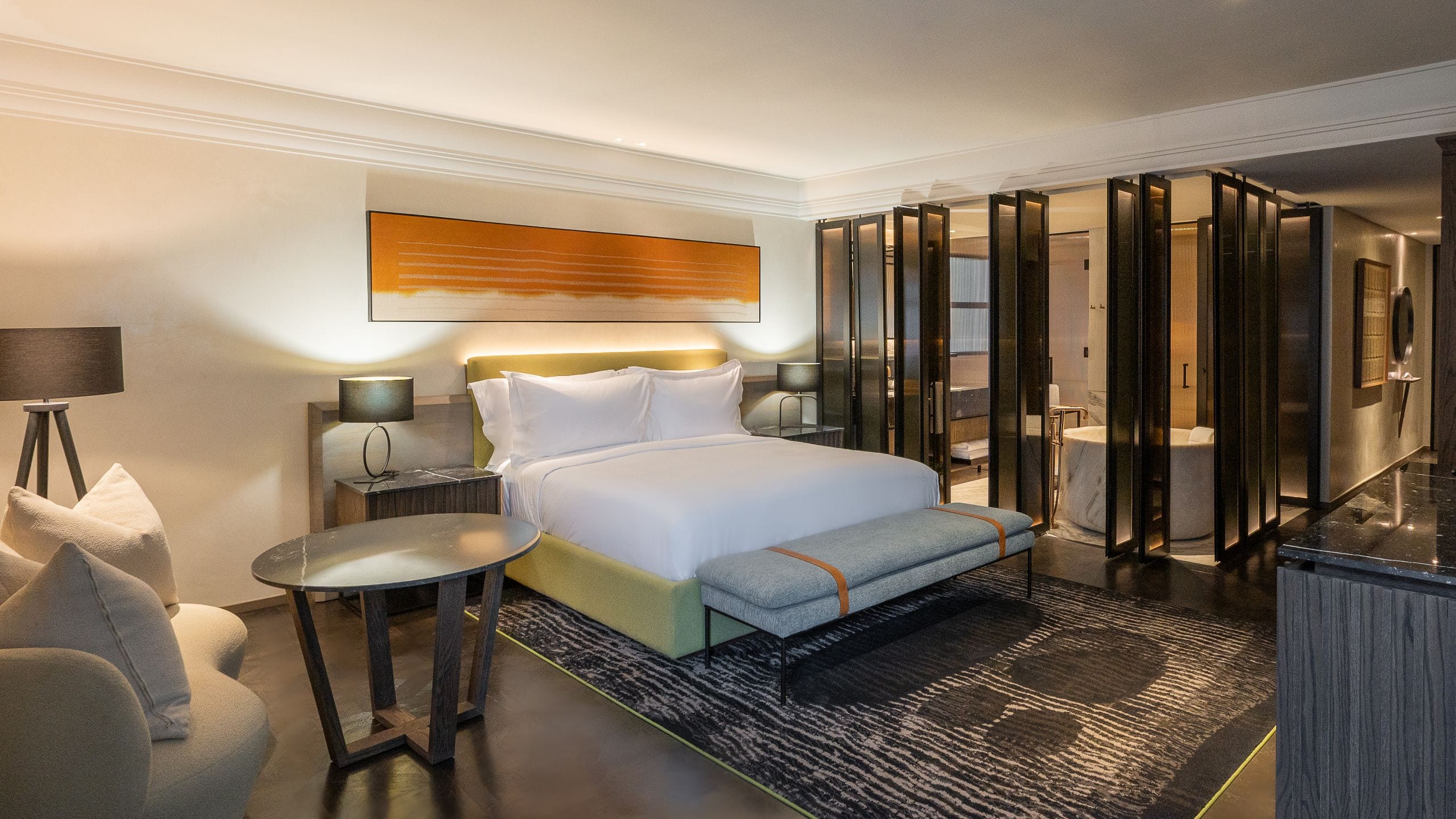 Park Hyatt Johannesburg Winston Suite With Lights On