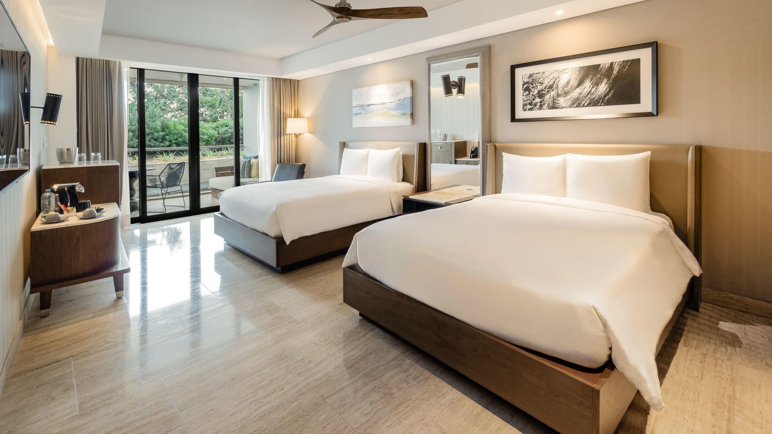 Hyatt Centric Playa del Carmen Two Queen Beds With Balcony Downtown House Bed
