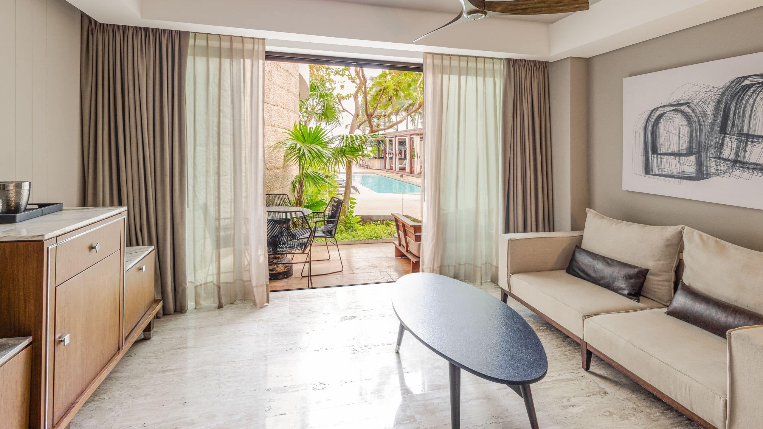 Hyatt Centric Playa del Carmen King Bed Pool View Beach House View