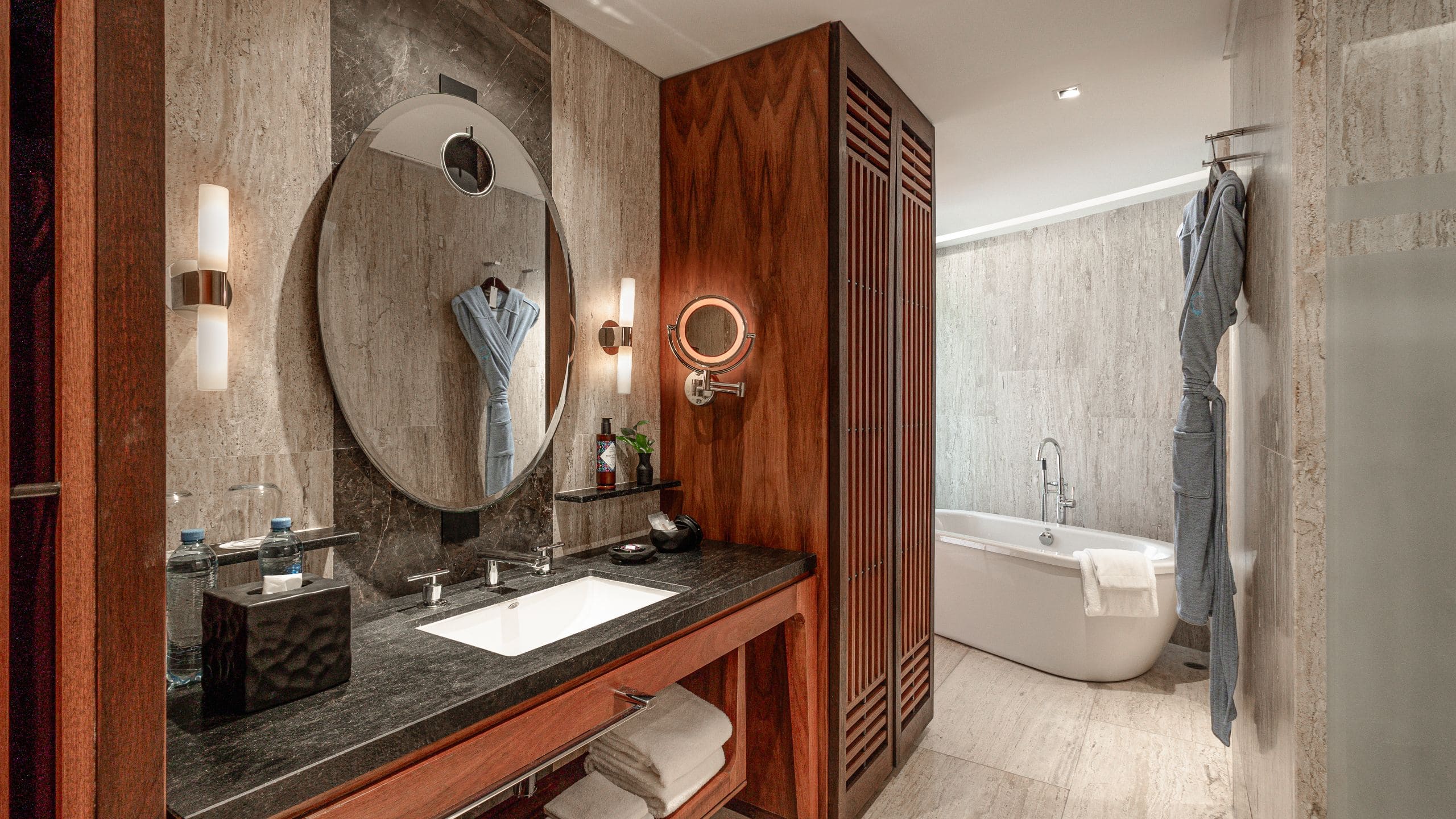 Hyatt Centric Playa del Carmen Coastal Ocean Suite Beach House Bathroom