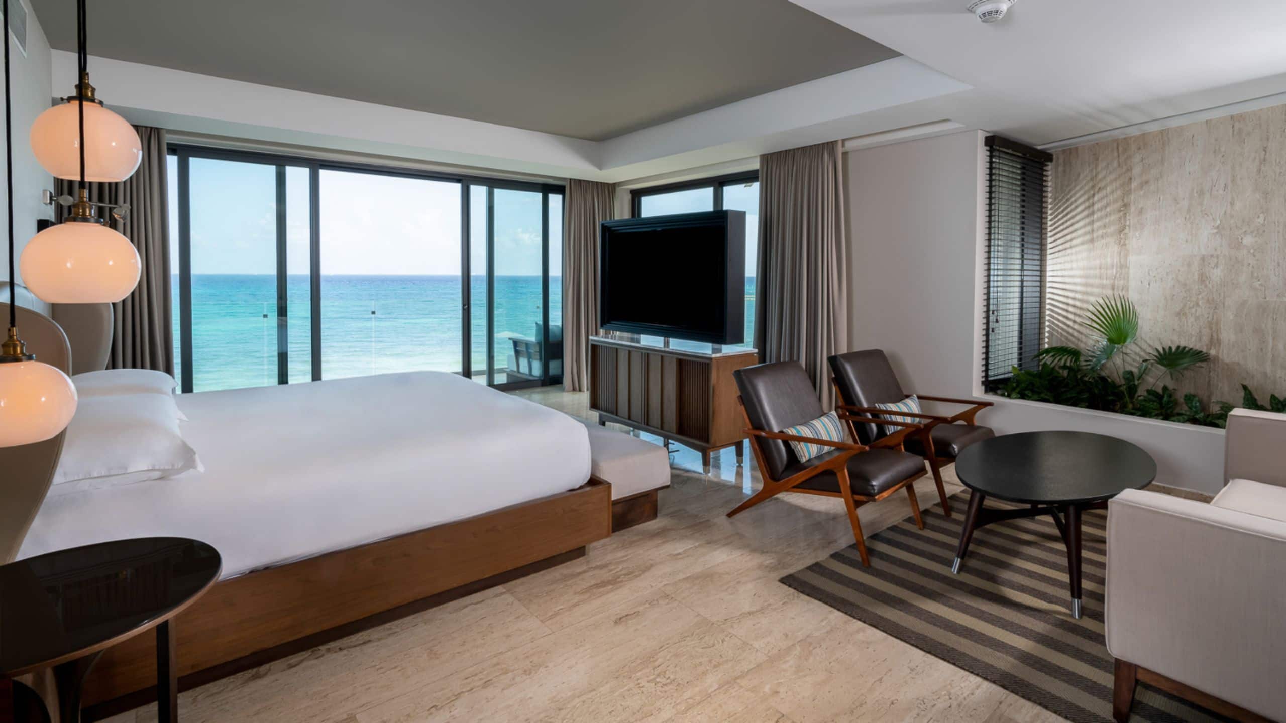 Hyatt Centric Playa del Carmen Panoramic Oceanfront Suite Beach House Room