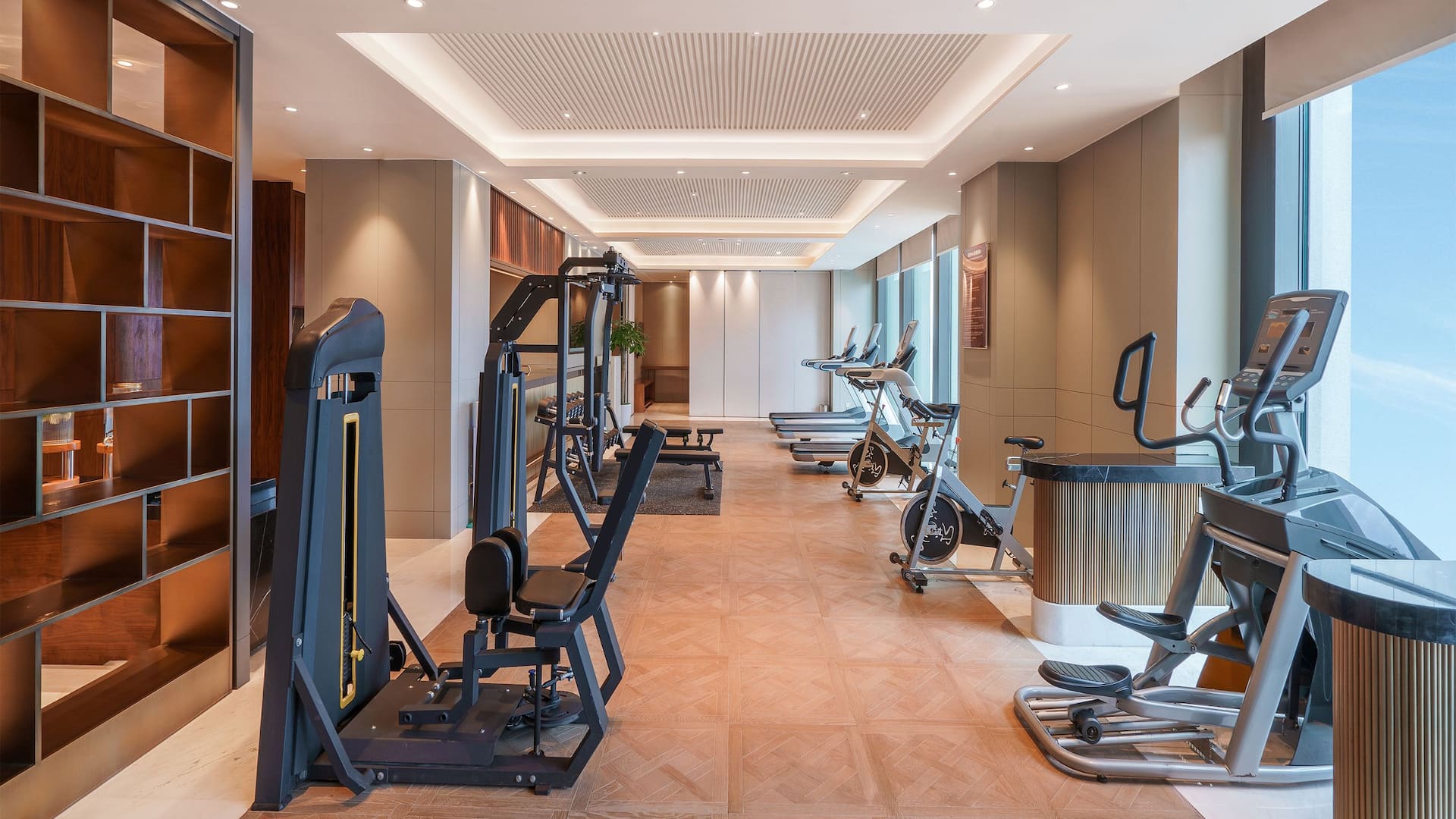 Hyatt Place Chengdu Pebble Walk Gym Equipment Area
