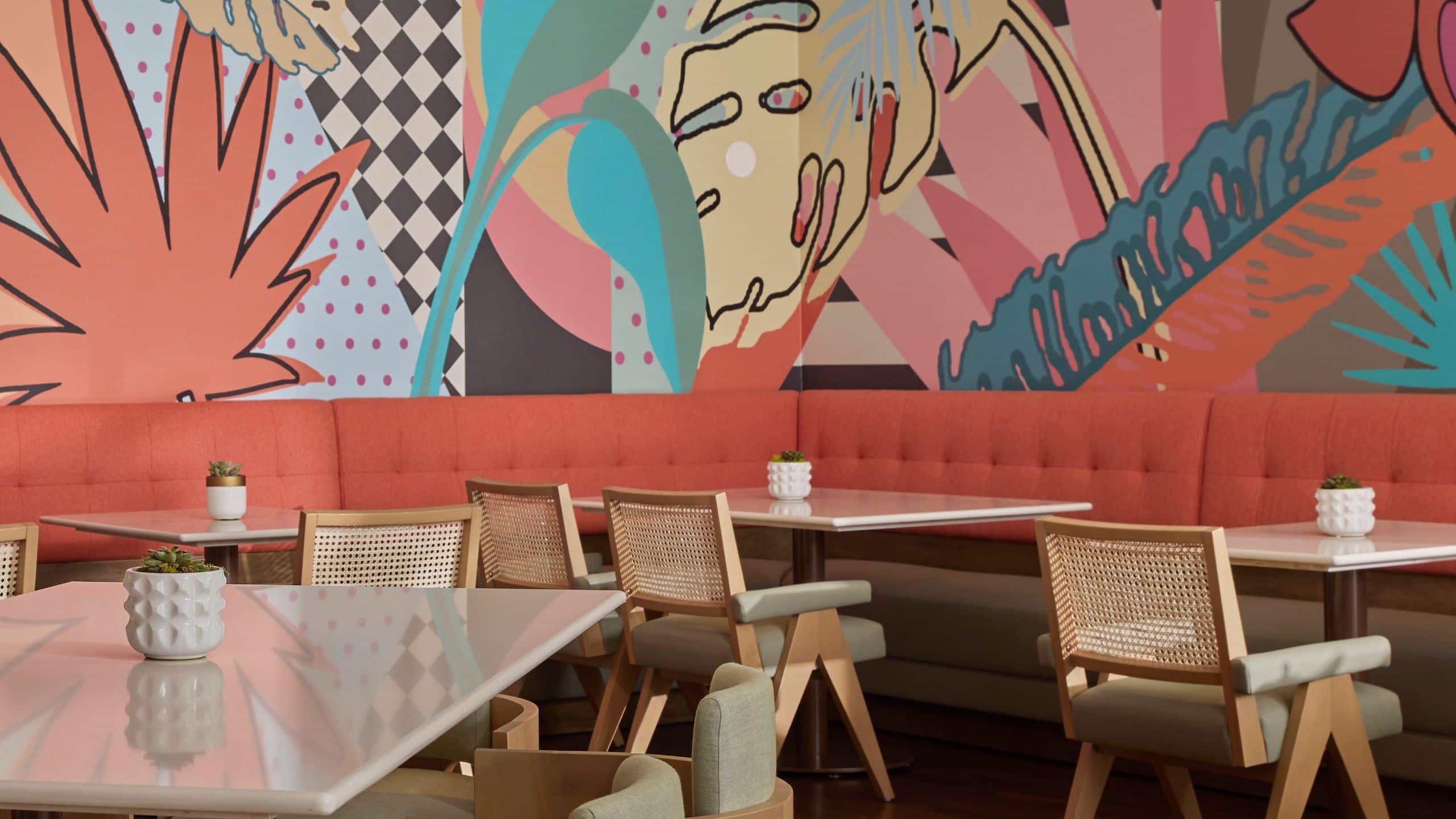 Hyatt Centric Delfina Santa Monica Coastal Harvest Dining Room Vertical