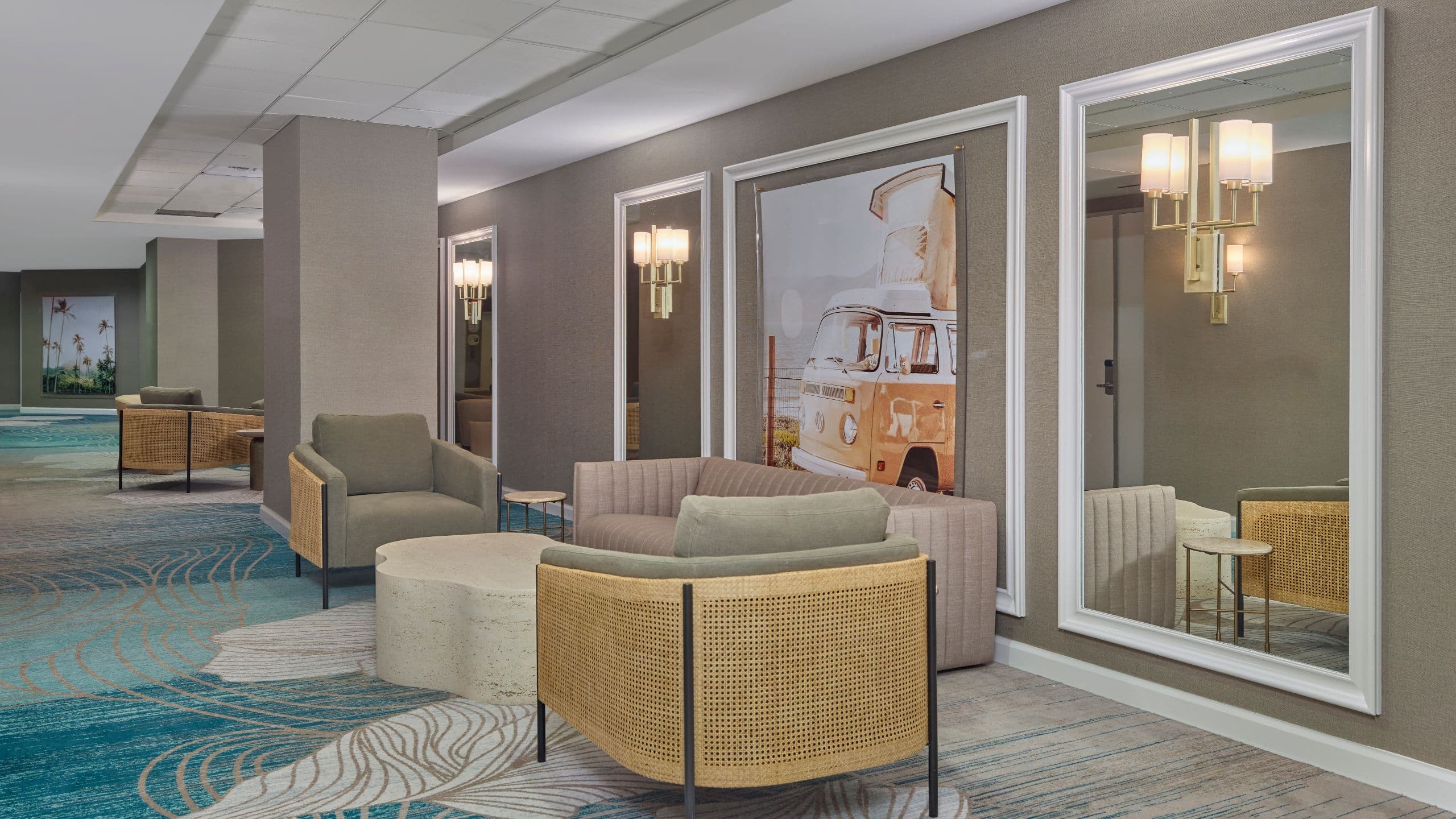 Hyatt Centric Delfina Santa Monica Prefunction Seating