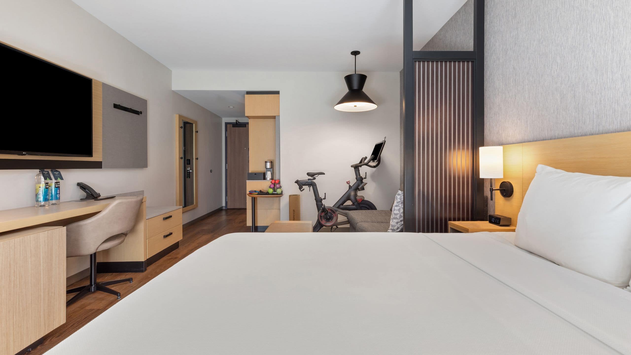 1 of 4 The Forester Hotel Stationary Bike Room