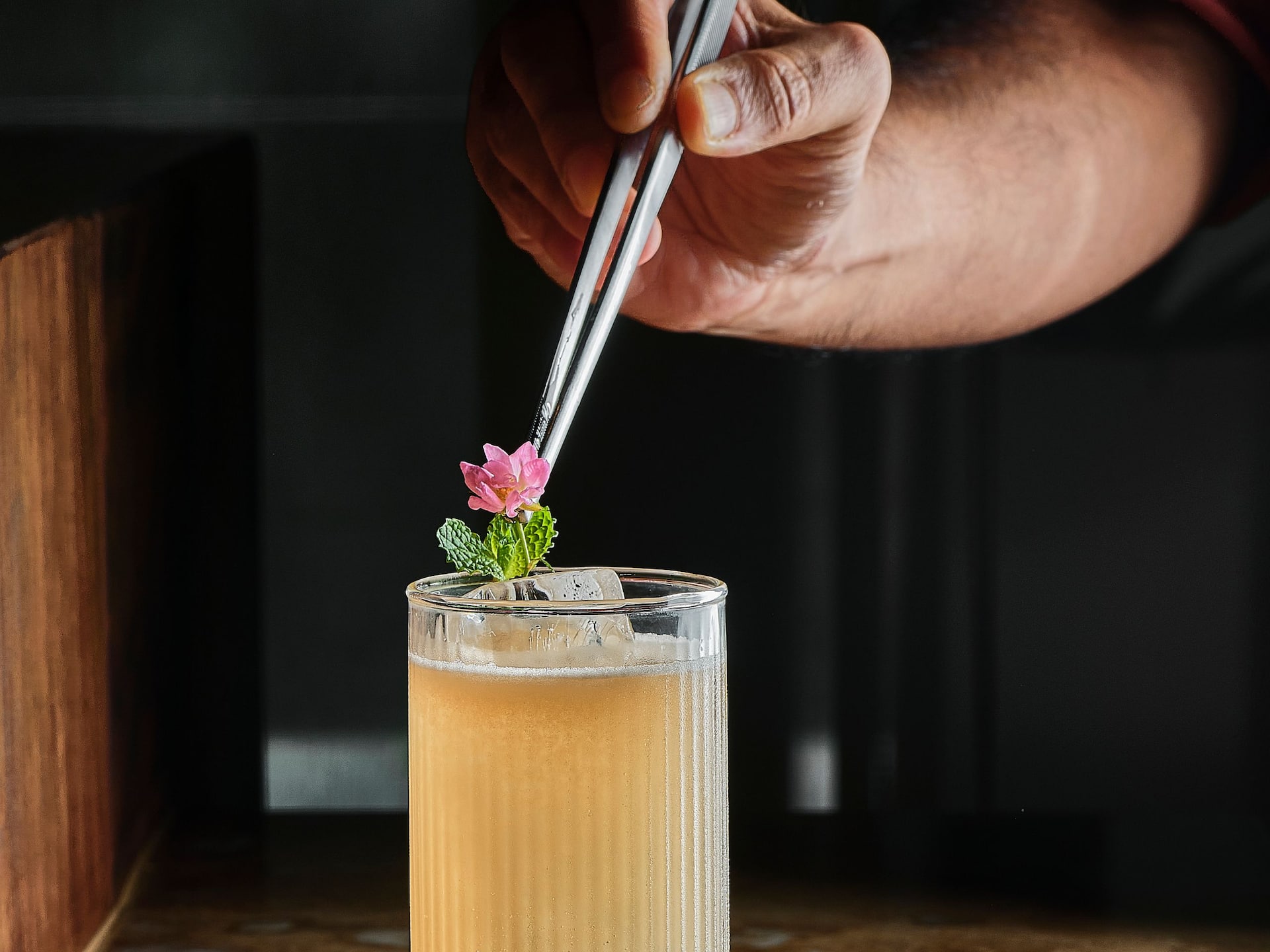 Hyatt Regency Koh Samui Kube Cocktail With Flower