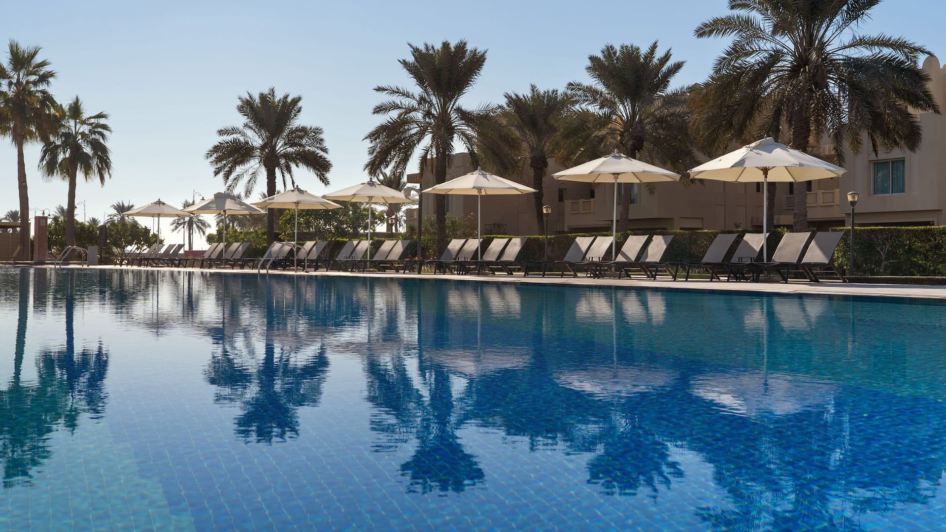 Grand Hyatt Doha Hotel & Villas Infinity Pool View