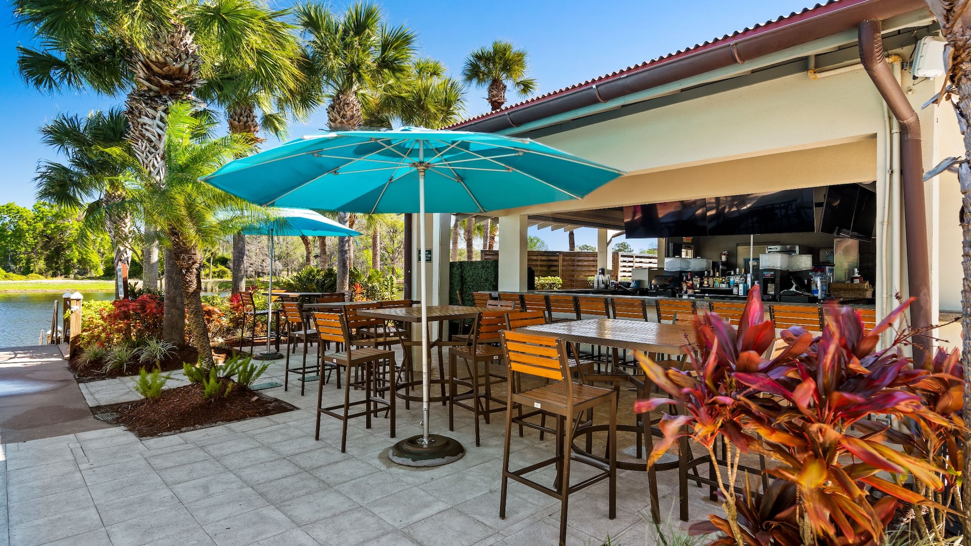 Hyatt Regency Grand Cypress Resort On The Rocks Outdoor Bar Exterior