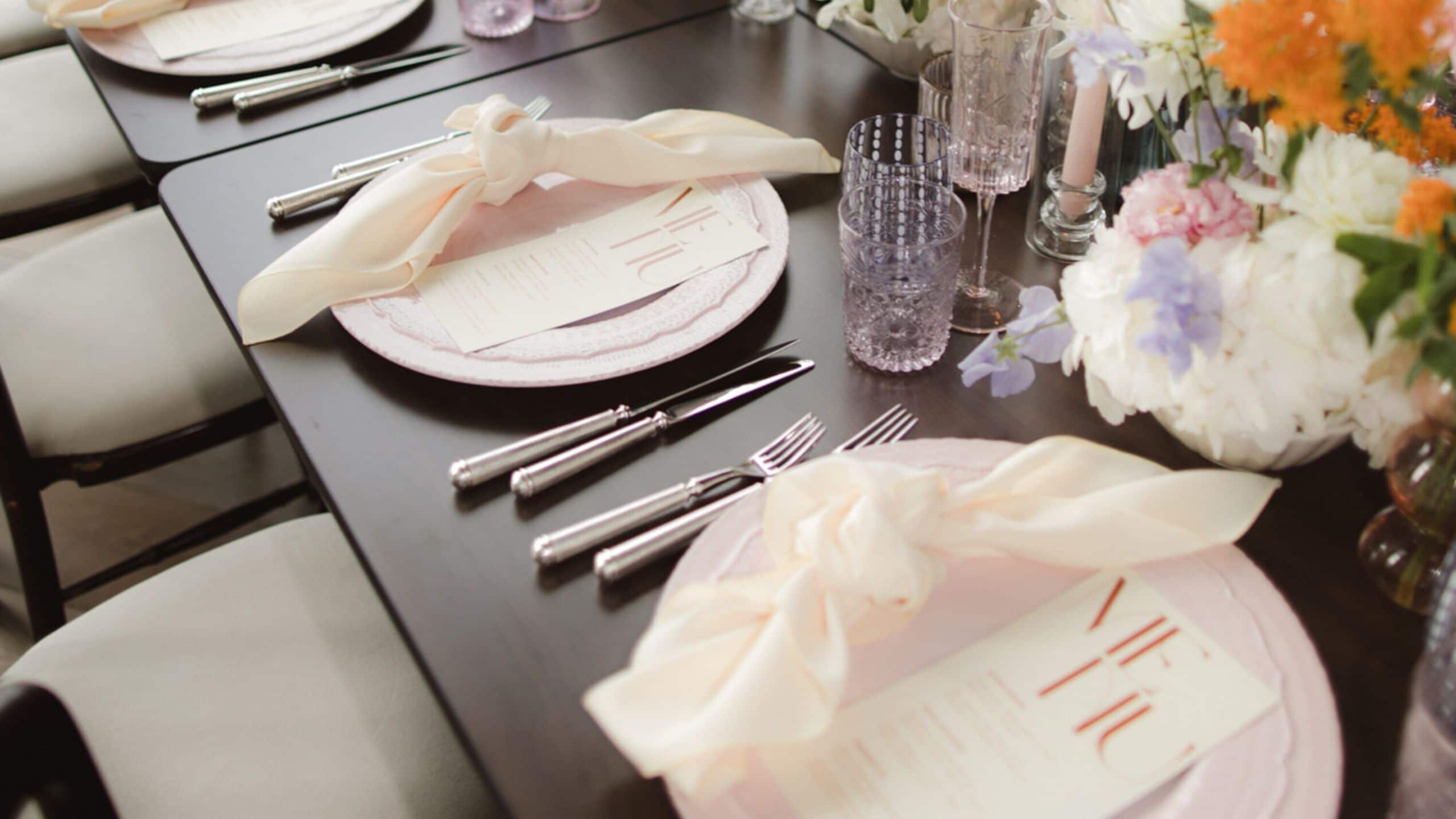 5 of 5 Park Hyatt London River Thames Tamise Dinner Set Up River View