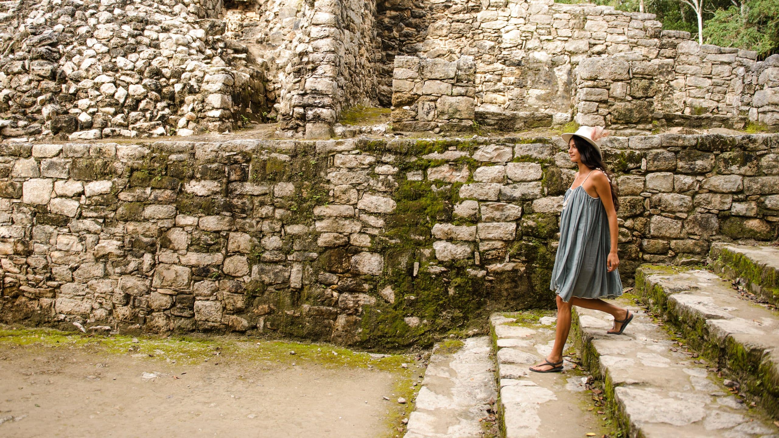 Alila Mayakoba Lifestyle Ruins Walking