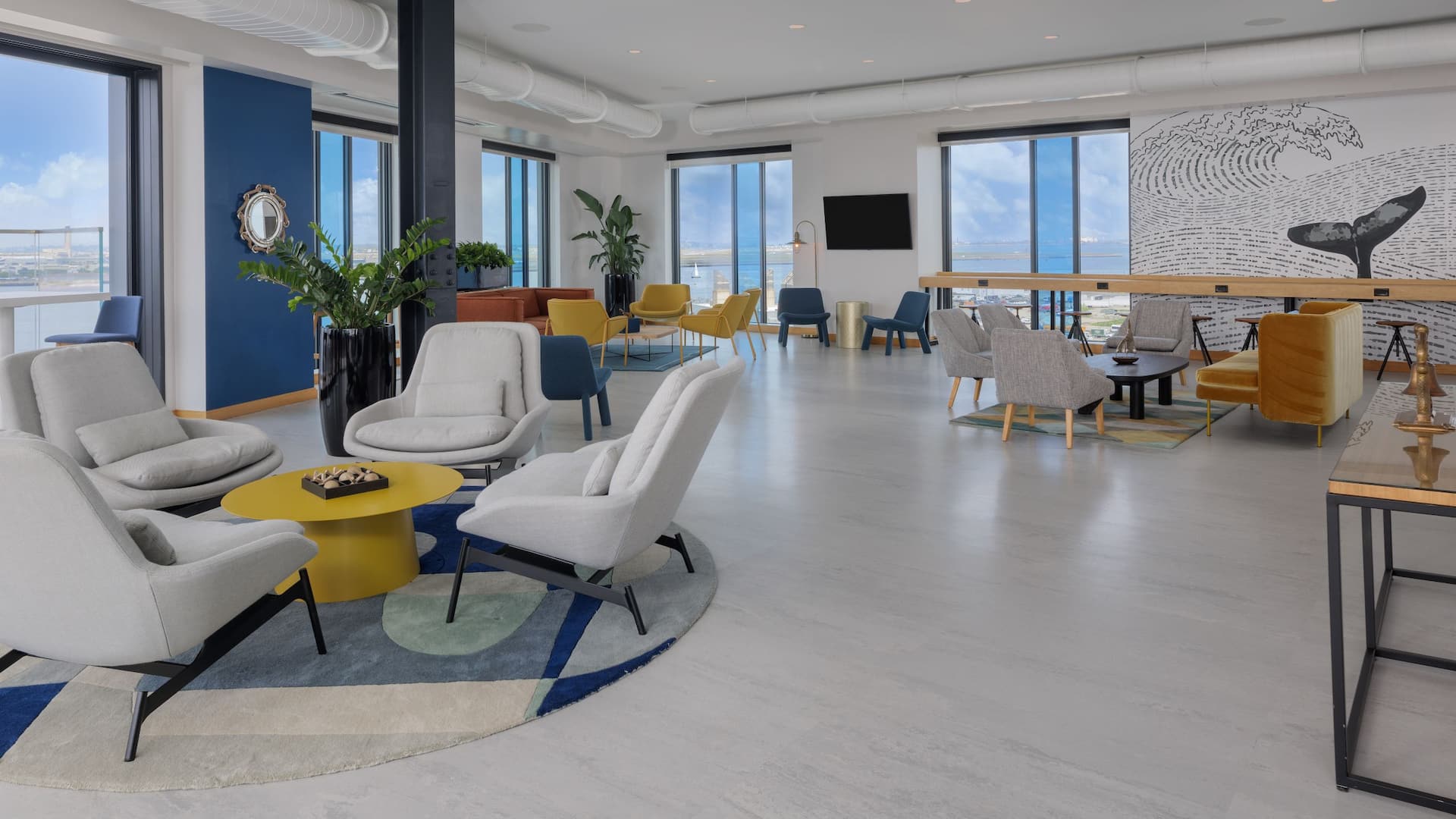 Hyatt Place Boston / Seaport District Lobby Seating