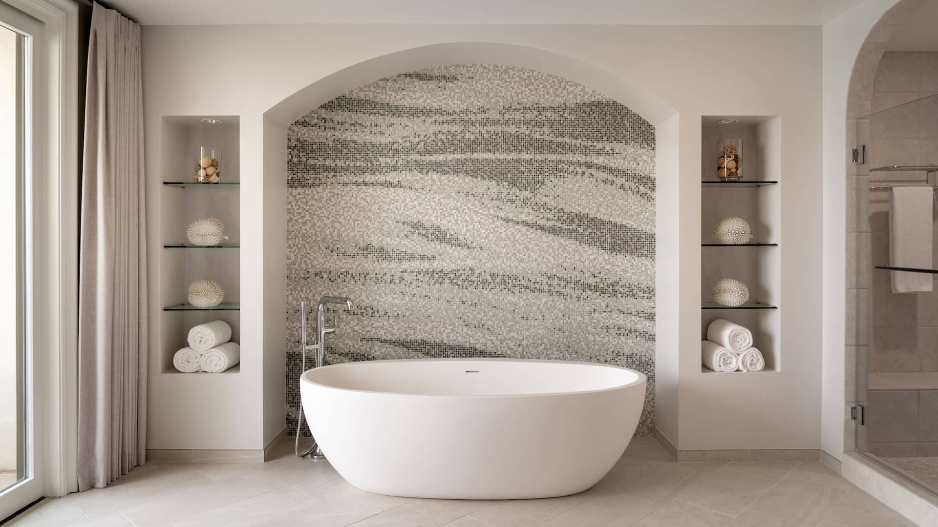 Hyatt Regency Huntington Beach Resort and Spa Beach House Presidential Suite Bathroom Straight Angle