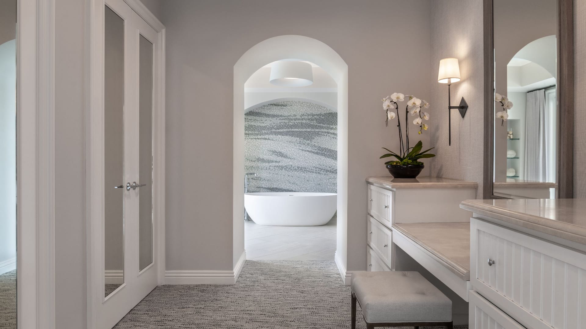 Hyatt Regency Huntington Beach Resort and Spa Beach House Presidential Suite Dressing Room
