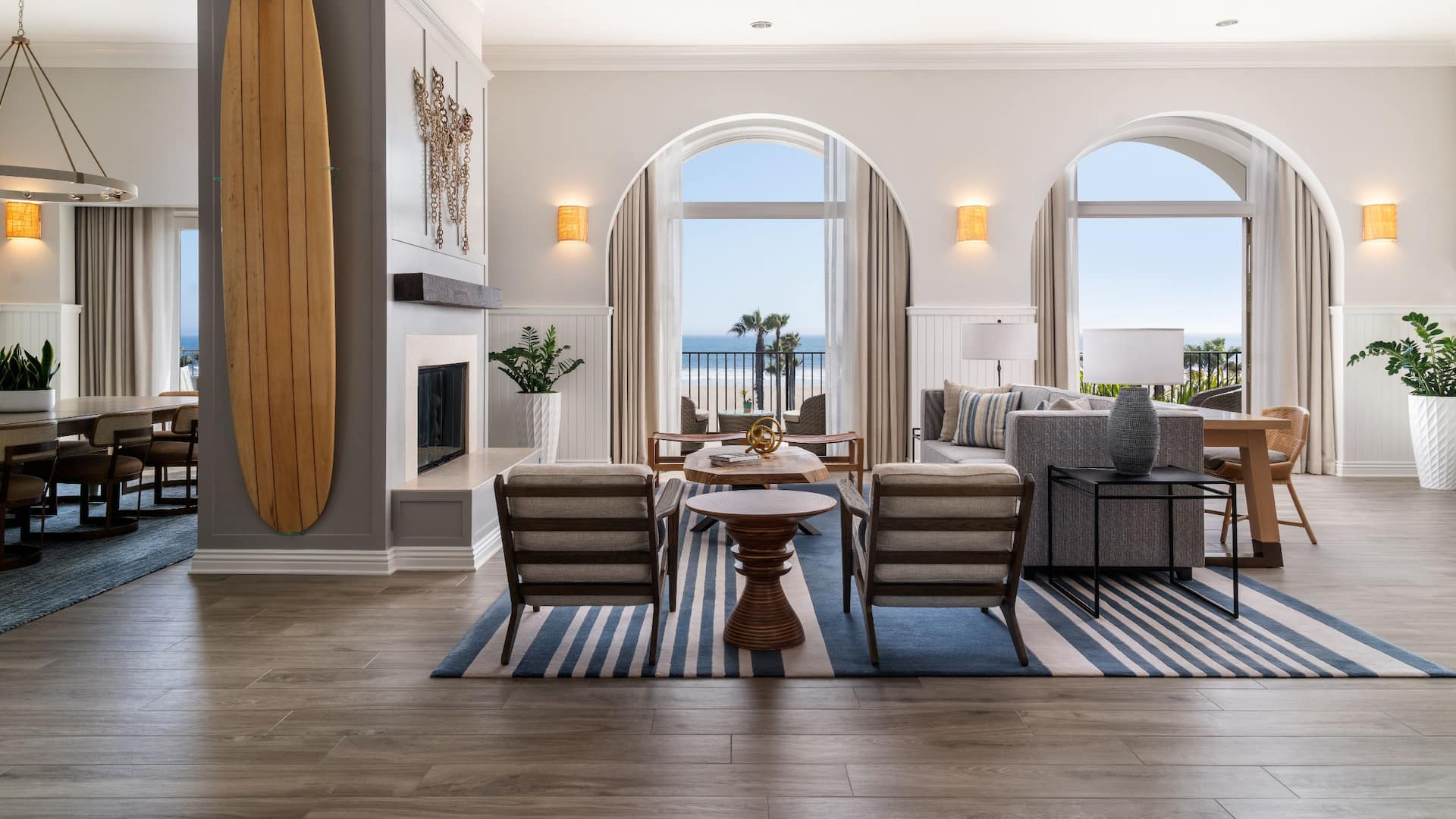 Hyatt Regency Huntington Beach Resort and Spa Beach House Presidential Suite Entry Overview