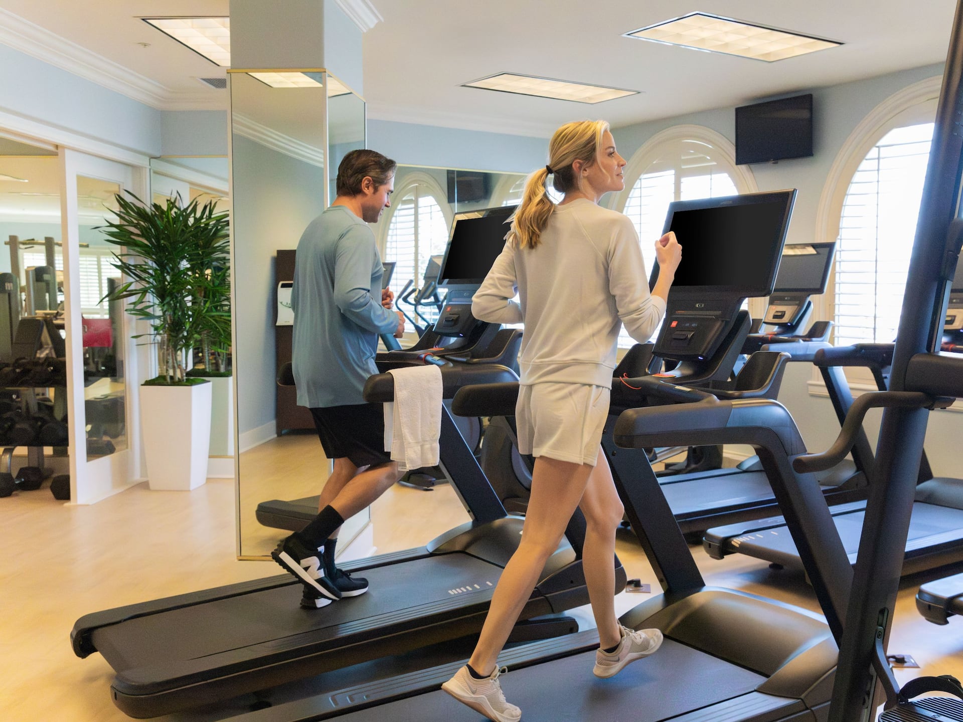 Hyatt Regency Huntington Beach Resort and Spa Fitness Center Treadmills